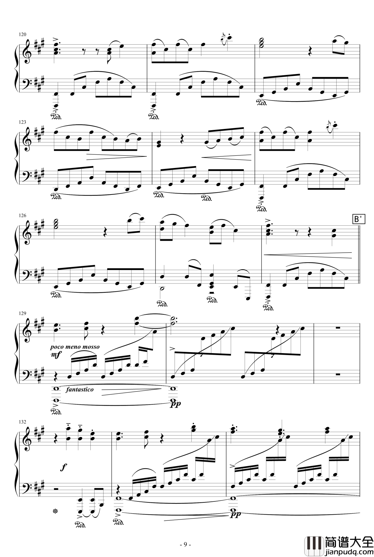 星条旗のピエロ钢琴谱_触手猴