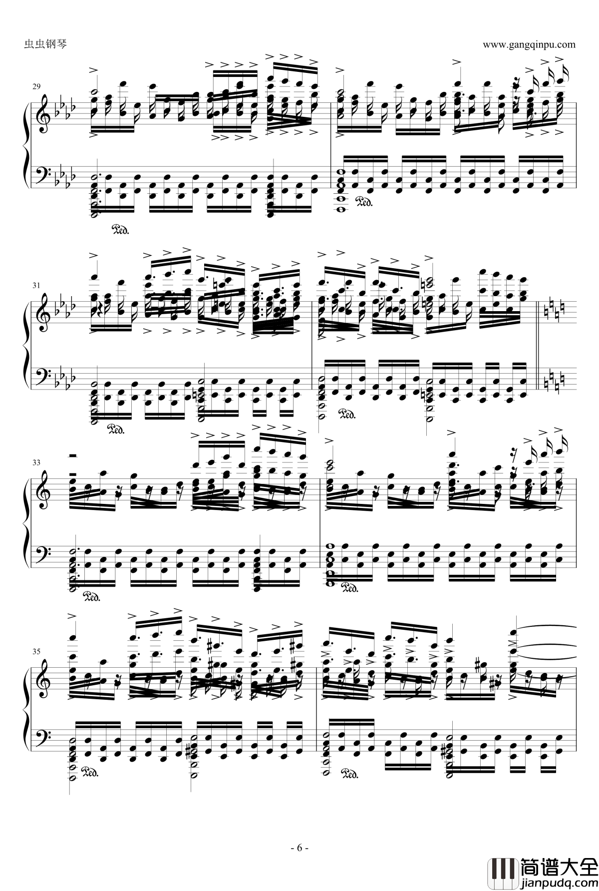 真夏の妖精の夢钢琴谱_东方天空璋_东方project