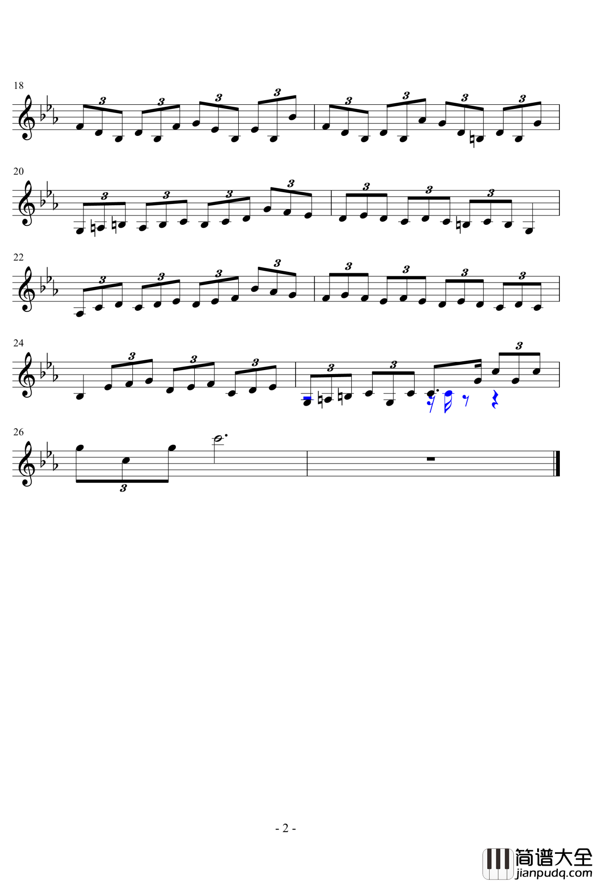 维德theme钢琴谱_王利夫