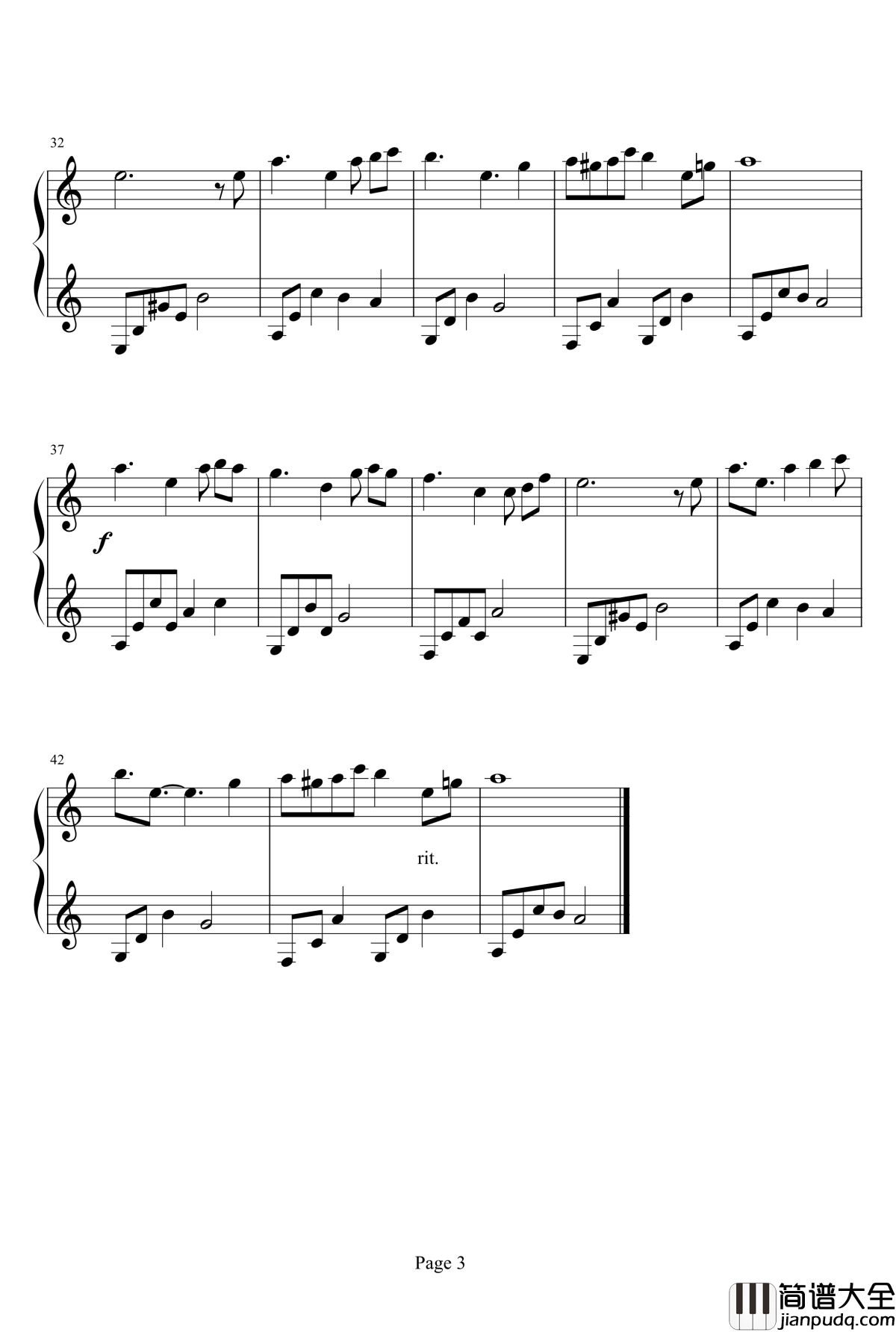 窗外钢琴谱_李琛