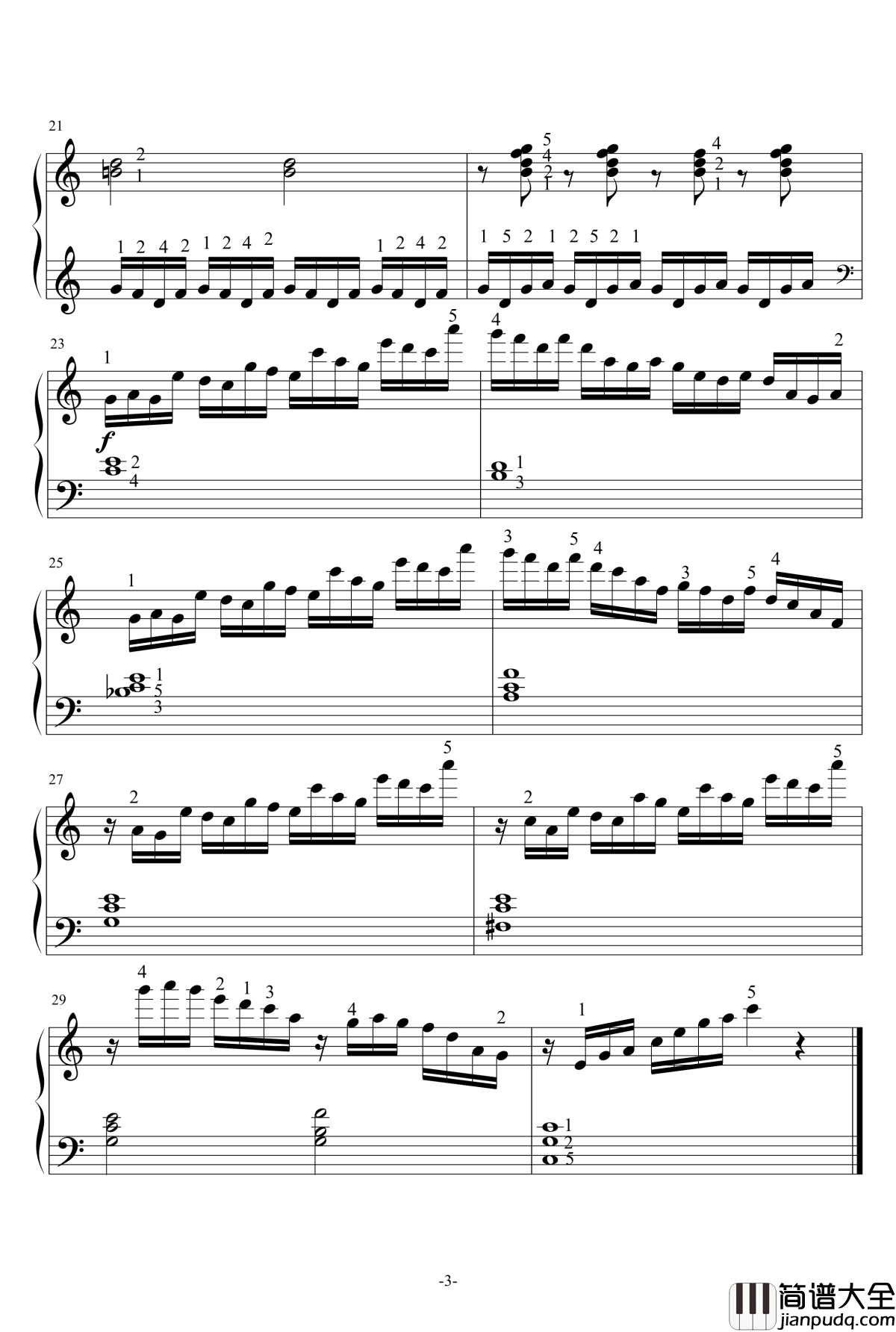 风_黄安伦_钢琴谱