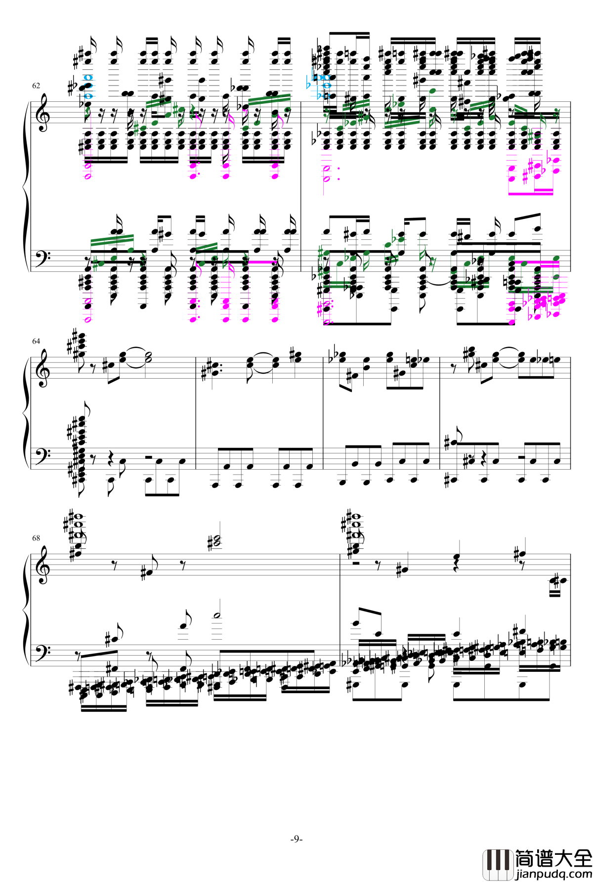 Evans钢琴谱_黑乐谱_zun