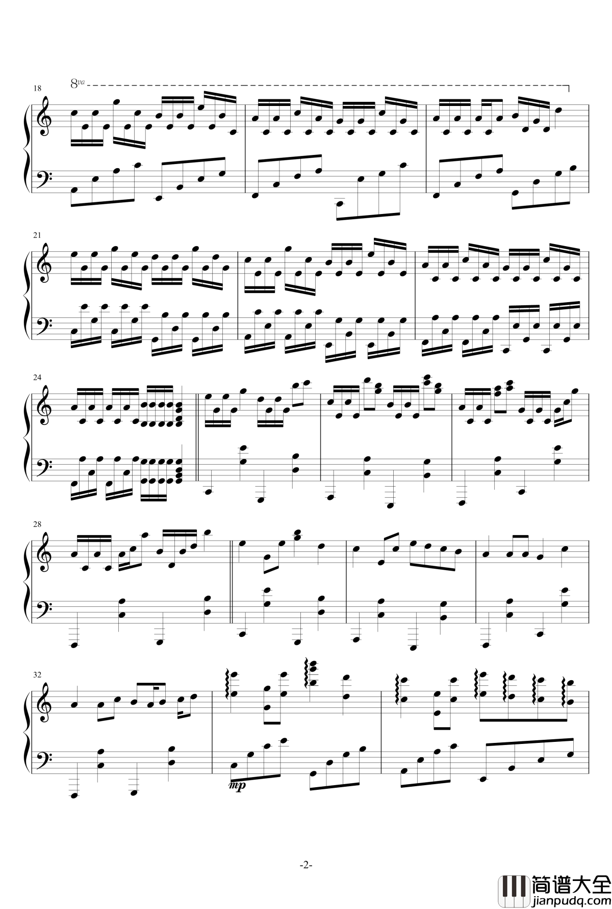 回忆钢琴谱_lzh666