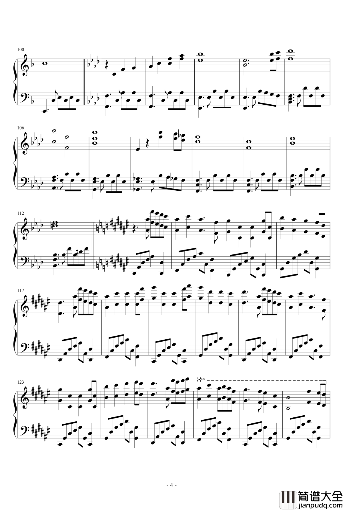 Victory钢琴谱_钢琴修改版_two_steps_from_hell