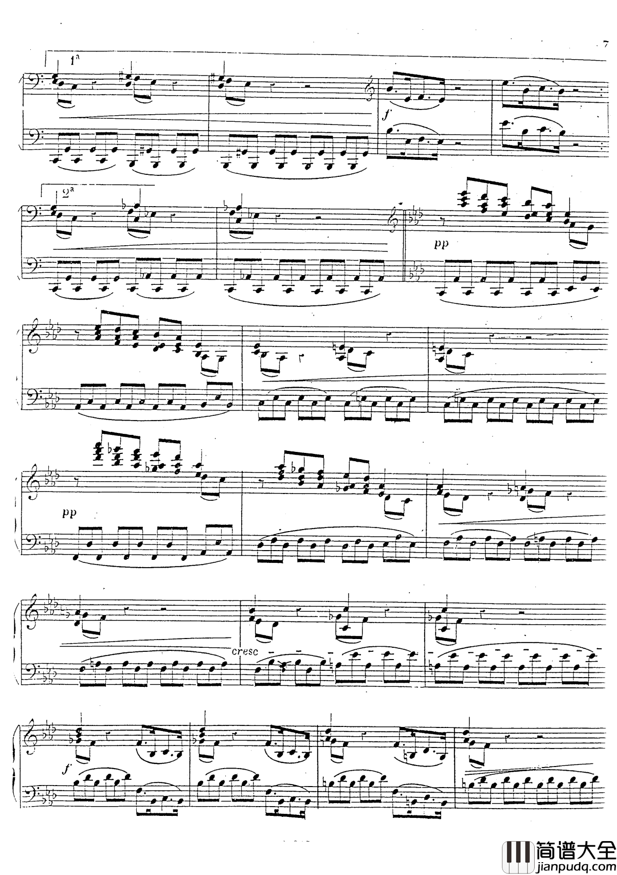 a小调第四钢琴奏鸣曲钢琴谱_安东_鲁宾斯坦__Op.100