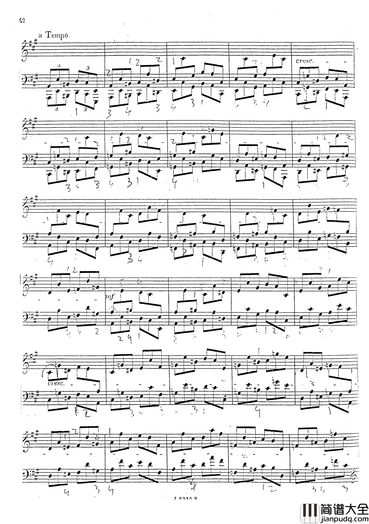 a小调第四钢琴奏鸣曲钢琴谱_安东_鲁宾斯坦__Op.100