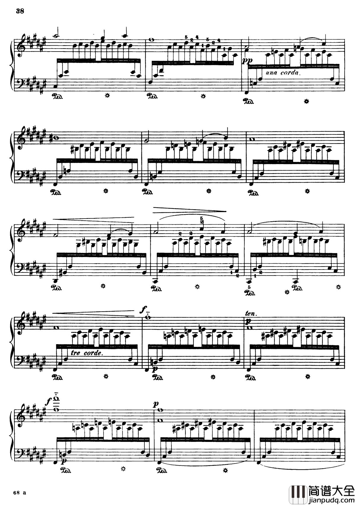 纺纱工练习曲钢琴谱_Op.157__No.2_克拉夫特