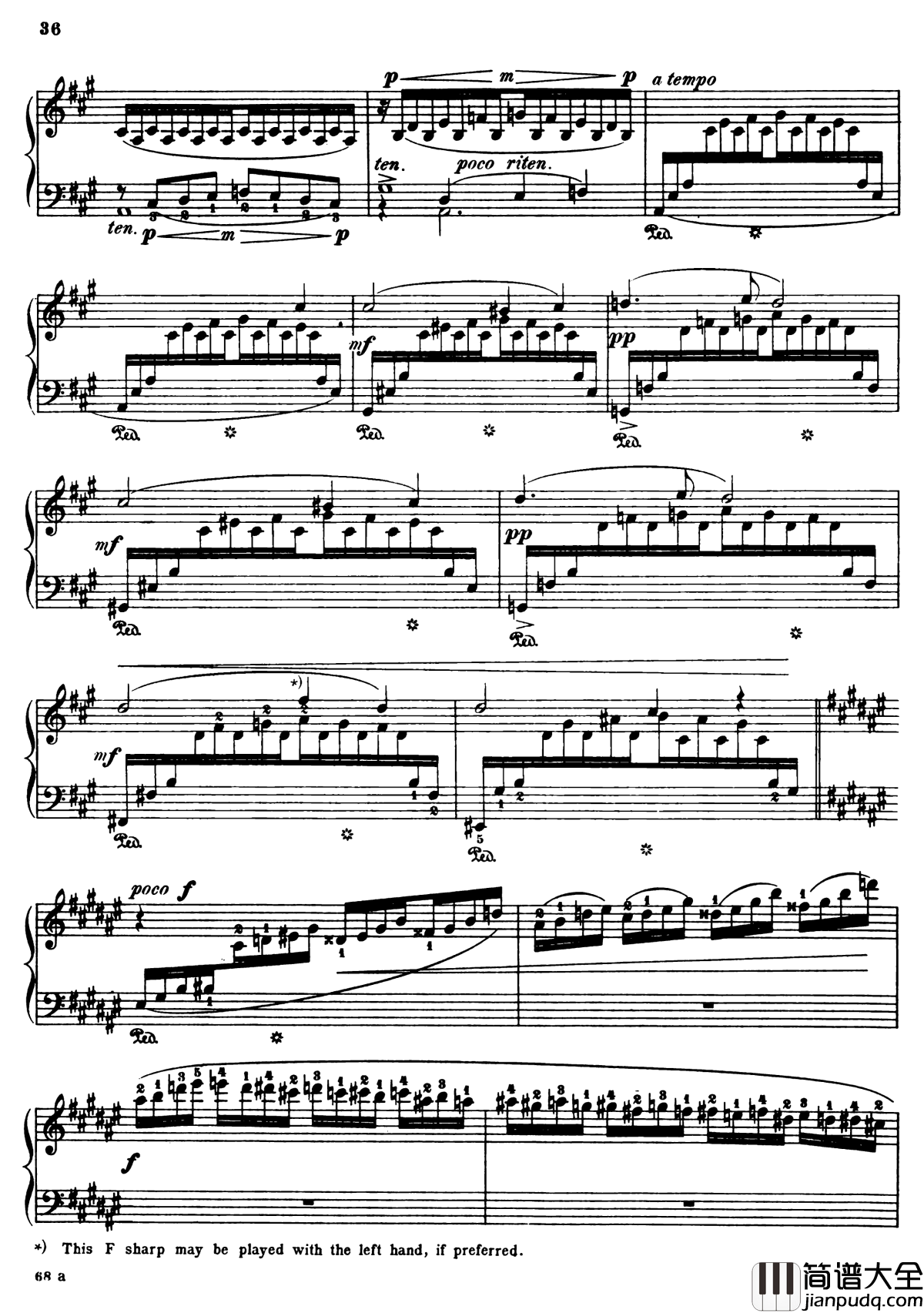 纺纱工练习曲钢琴谱_Op.157__No.2_克拉夫特