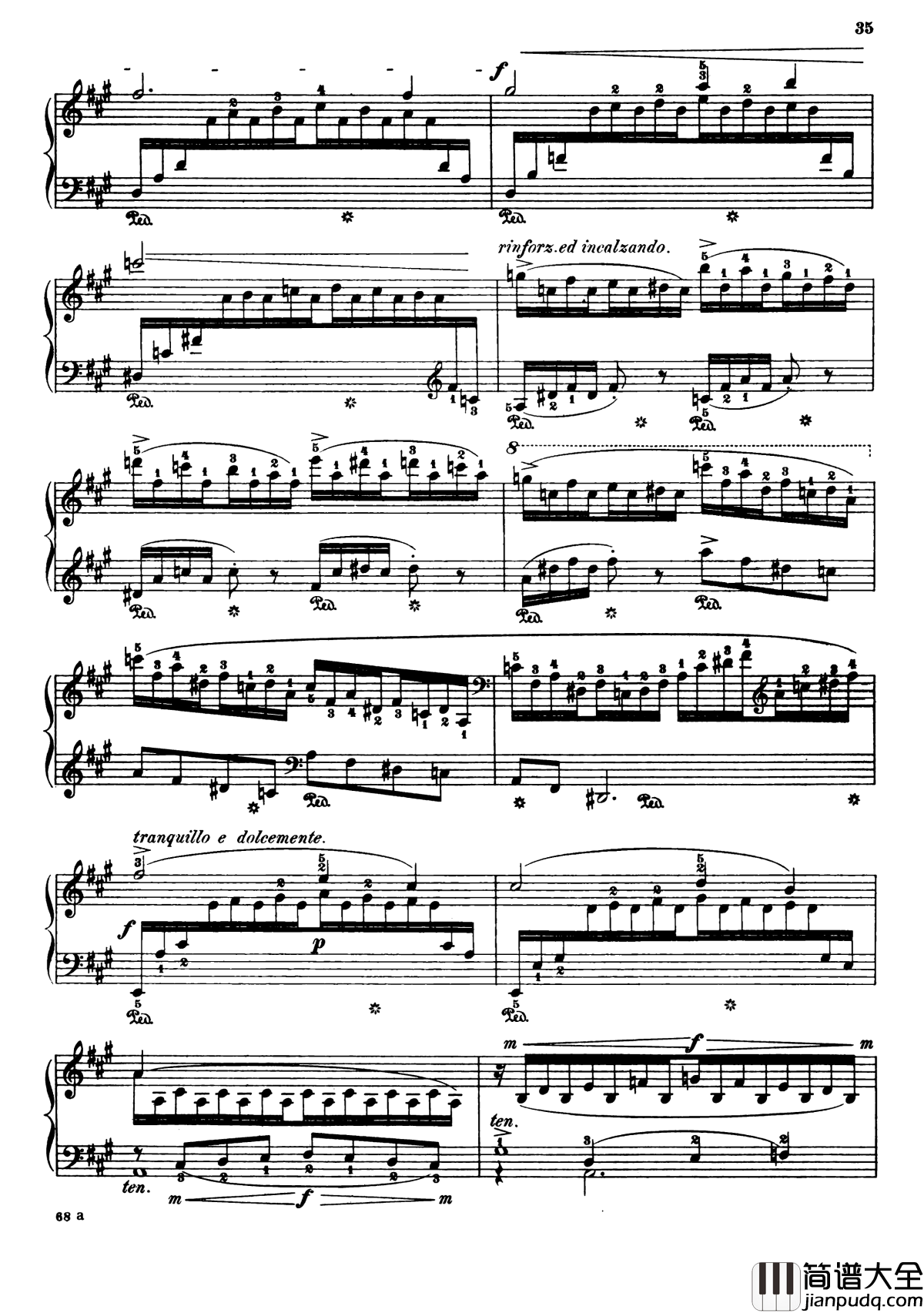 纺纱工练习曲钢琴谱_Op.157__No.2_克拉夫特