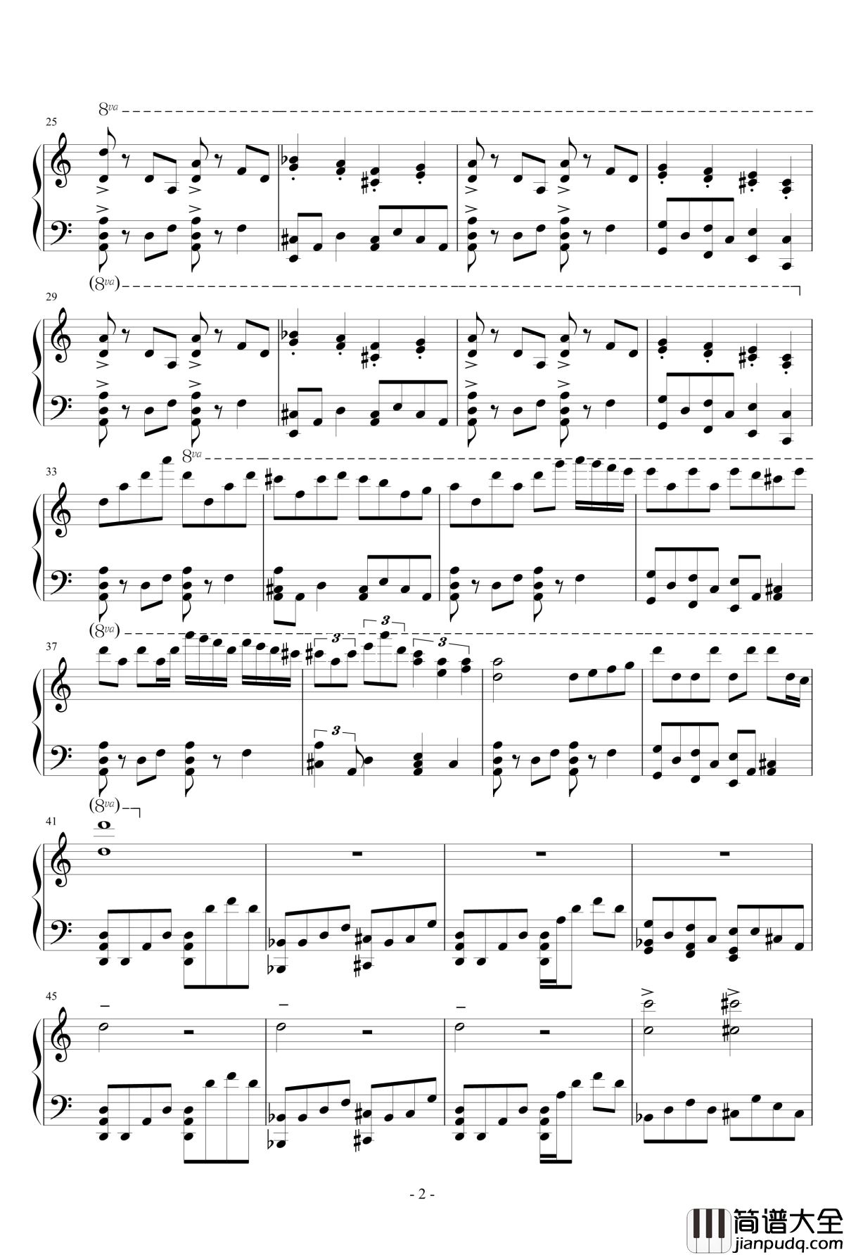 Nightmare_Night钢琴谱_WoodenToaster