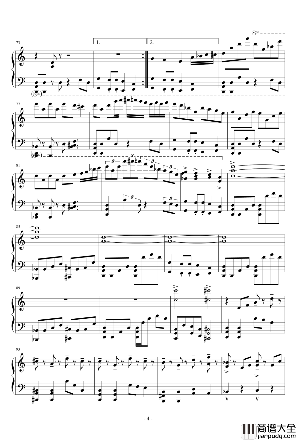 Nightmare_Night钢琴谱_WoodenToaster