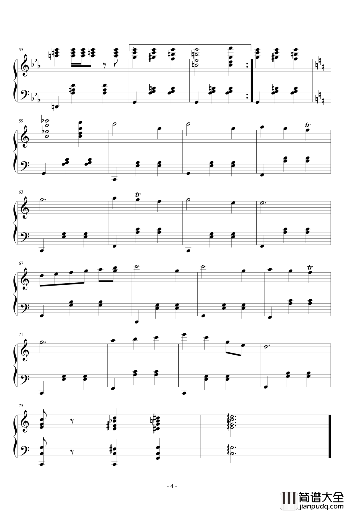 041waltz钢琴谱_wudildy