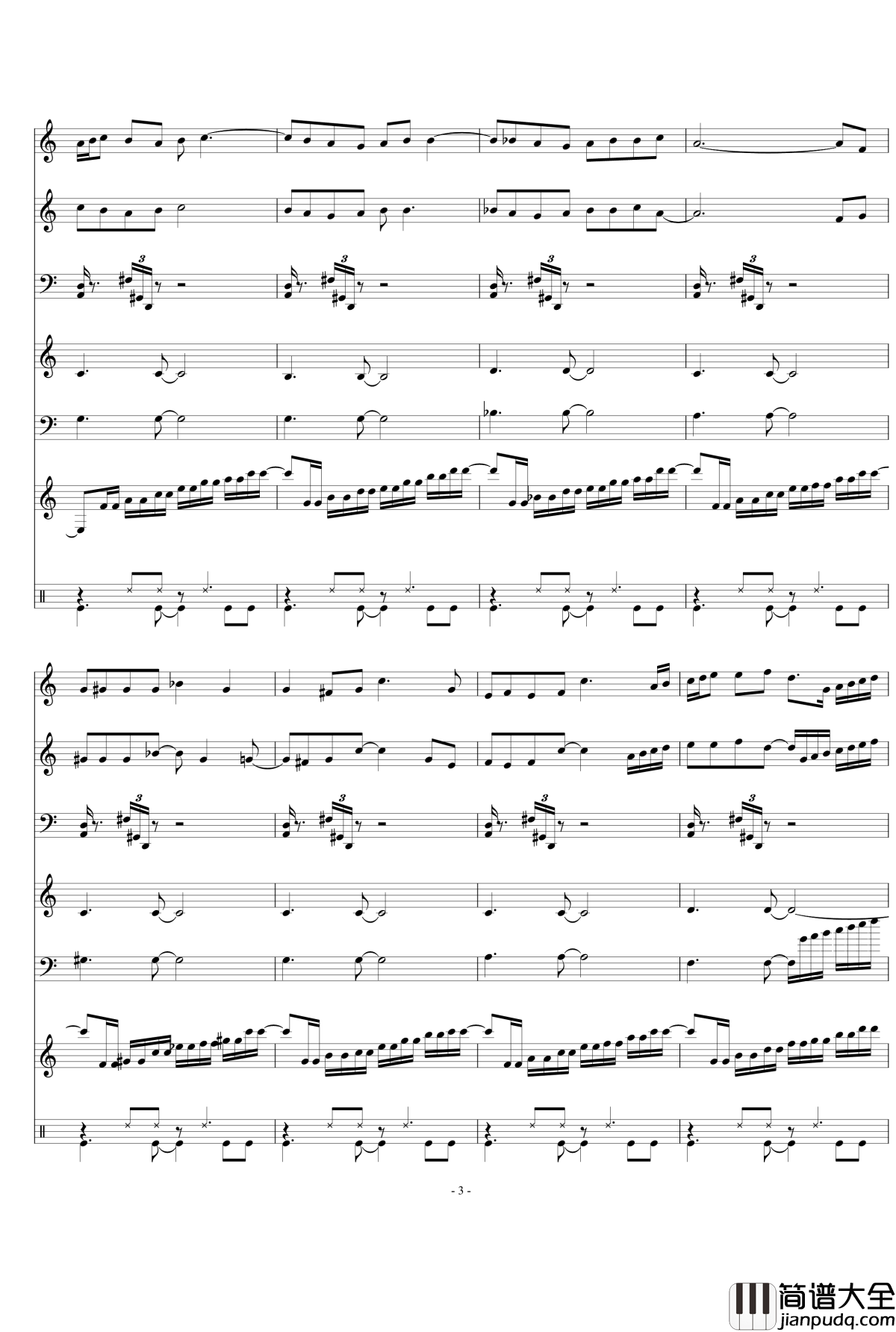 Good_Morning钢琴谱_Gimmick!