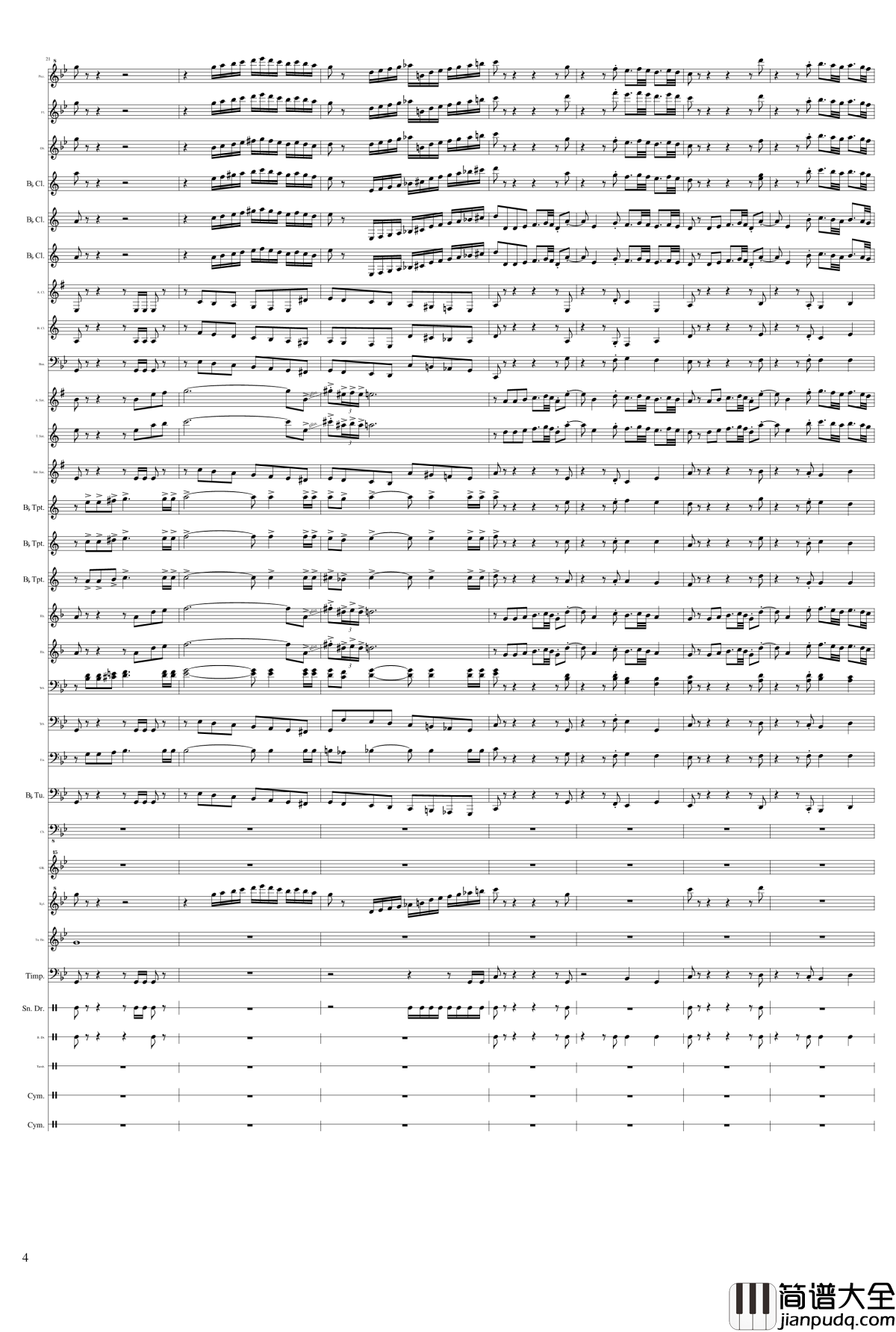 persis_overture钢琴谱_James_L._Hosay