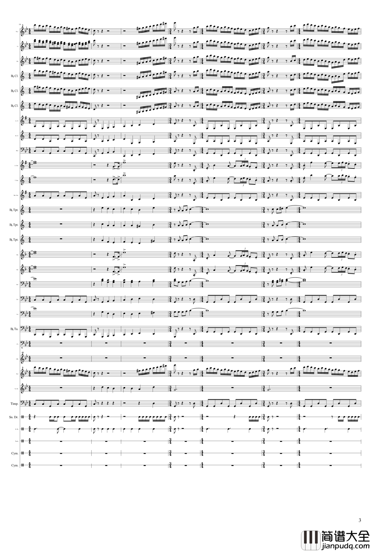 persis_overture钢琴谱_James_L._Hosay