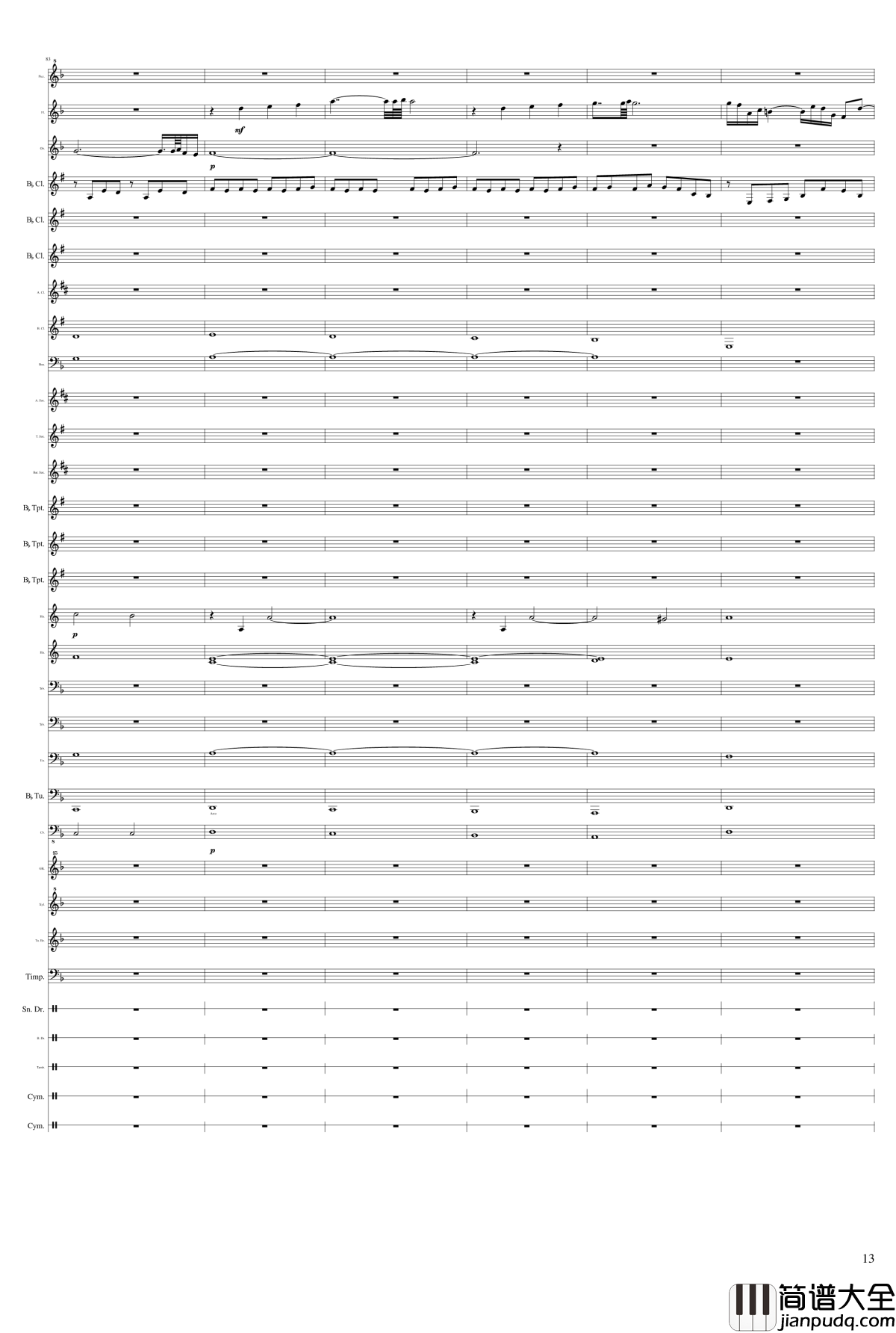 persis_overture钢琴谱_James_L._Hosay