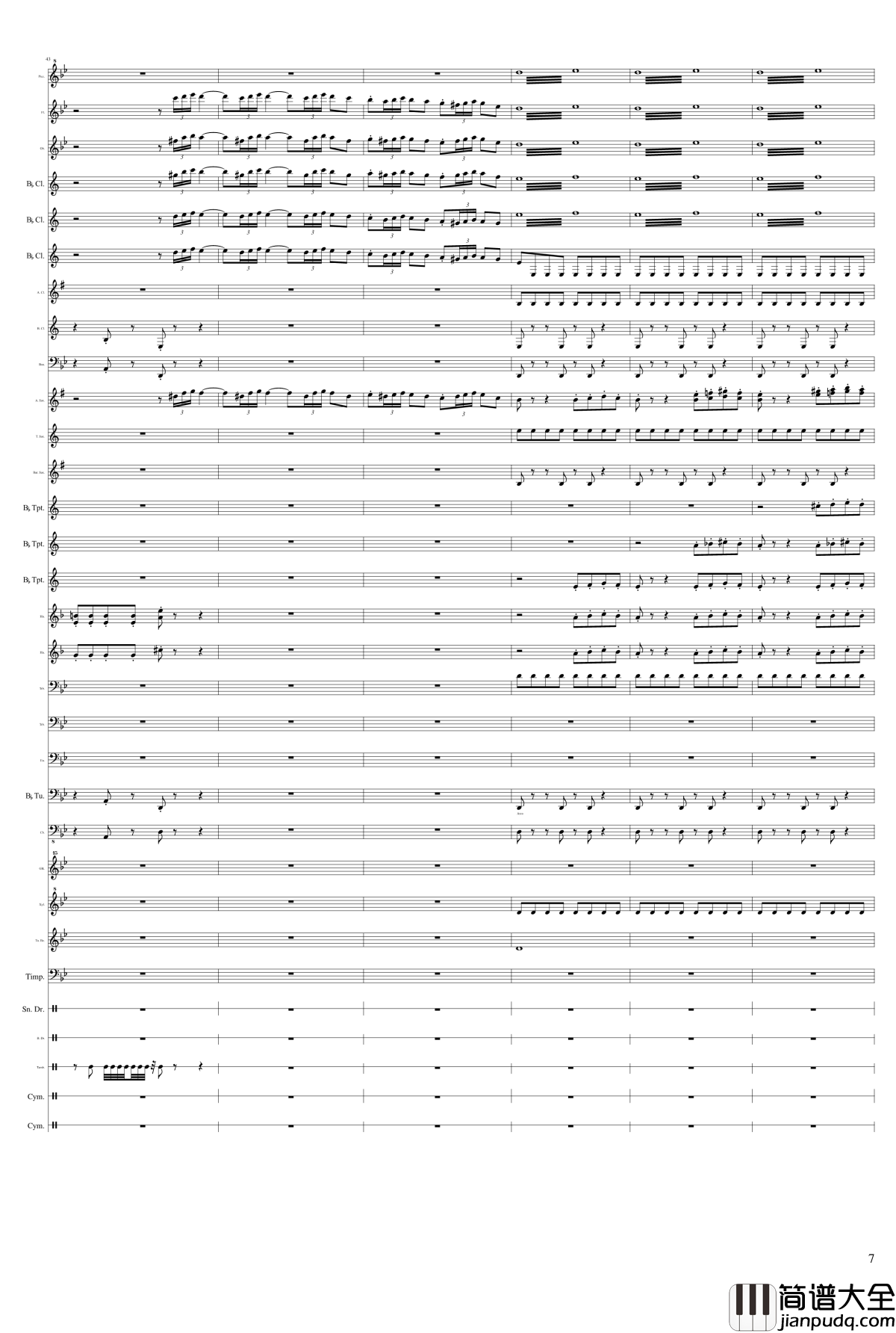 persis_overture钢琴谱_James_L._Hosay