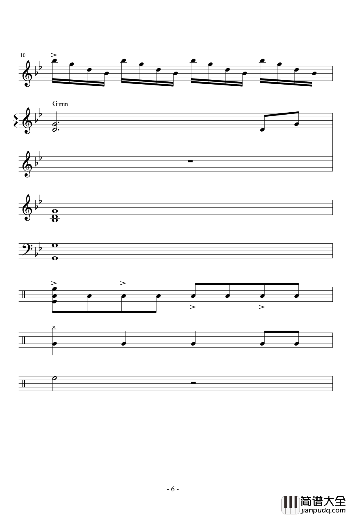 王者荣耀主题曲钢琴谱_王者荣耀