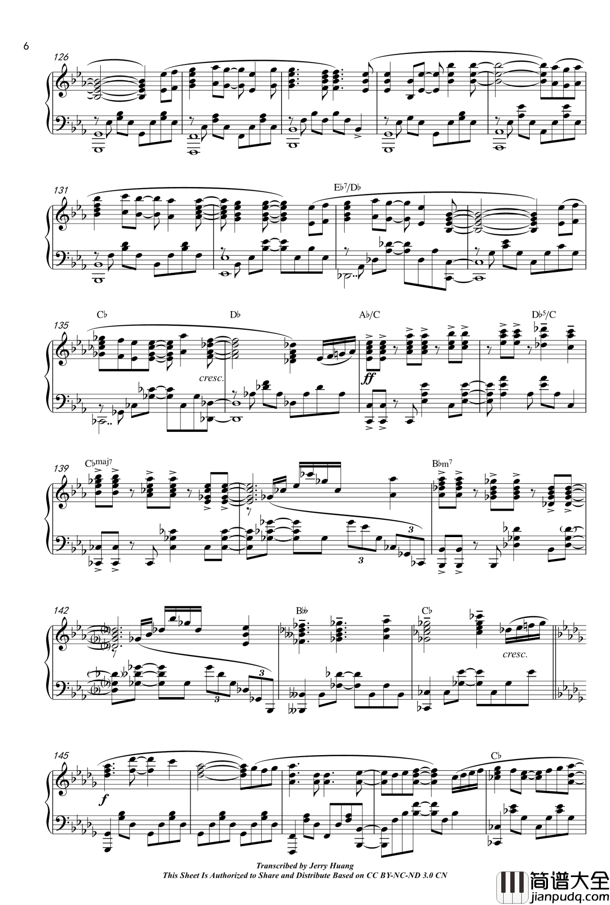 ユメノトビラ_(Full_Ver.)_钢琴谱_电视动画_LoveLive!_第二季第三话插入歌_LoveLive!Sunshine!!