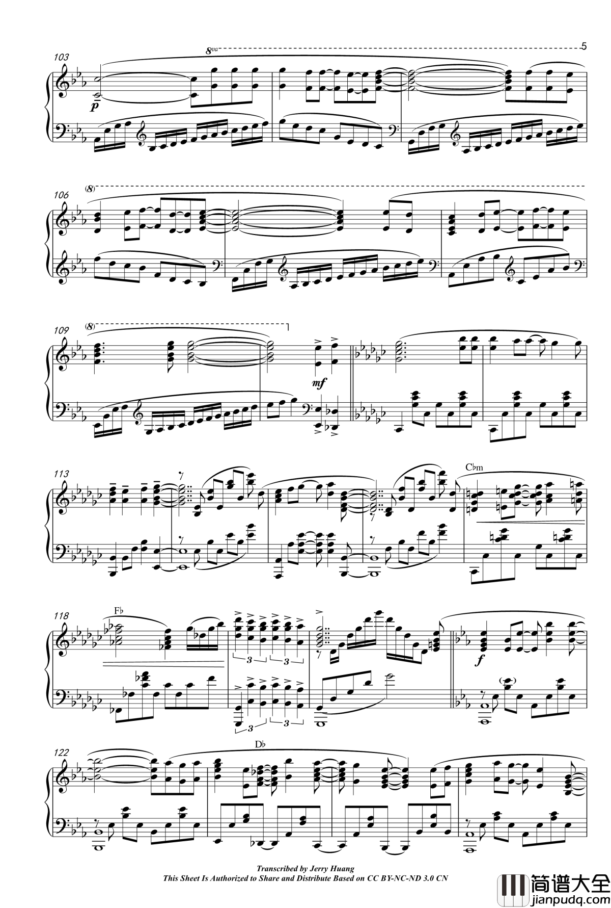 ユメノトビラ_(Full_Ver.)_钢琴谱_电视动画_LoveLive!_第二季第三话插入歌_LoveLive!Sunshine!!