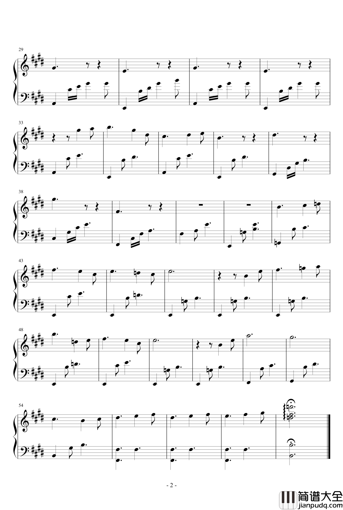 Gymnopedie_Variation钢琴谱_Erik_satie