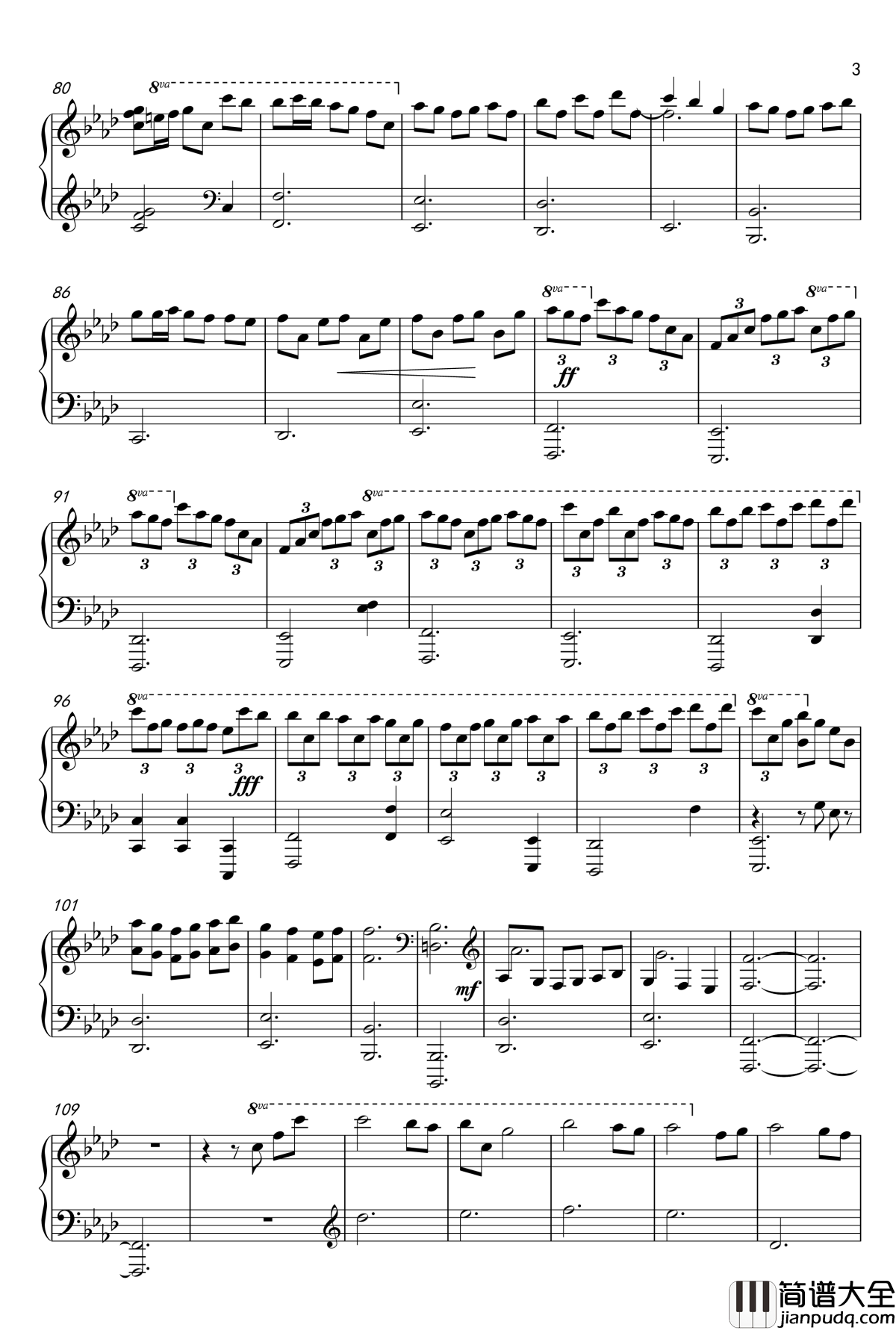 Arwen‘s_Vigil钢琴谱_piano_ver_the_Piano_Guys