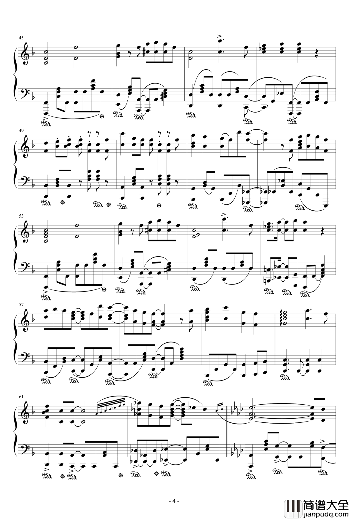 God_Save_The_Girls钢琴谱_斯特拉的魔法OP_下地紫野