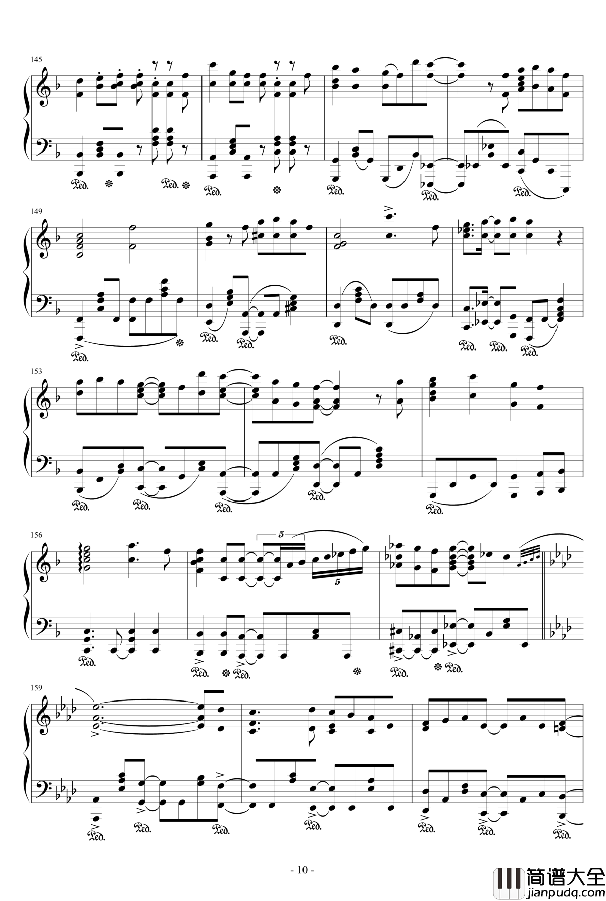 God_Save_The_Girls钢琴谱_斯特拉的魔法OP_下地紫野