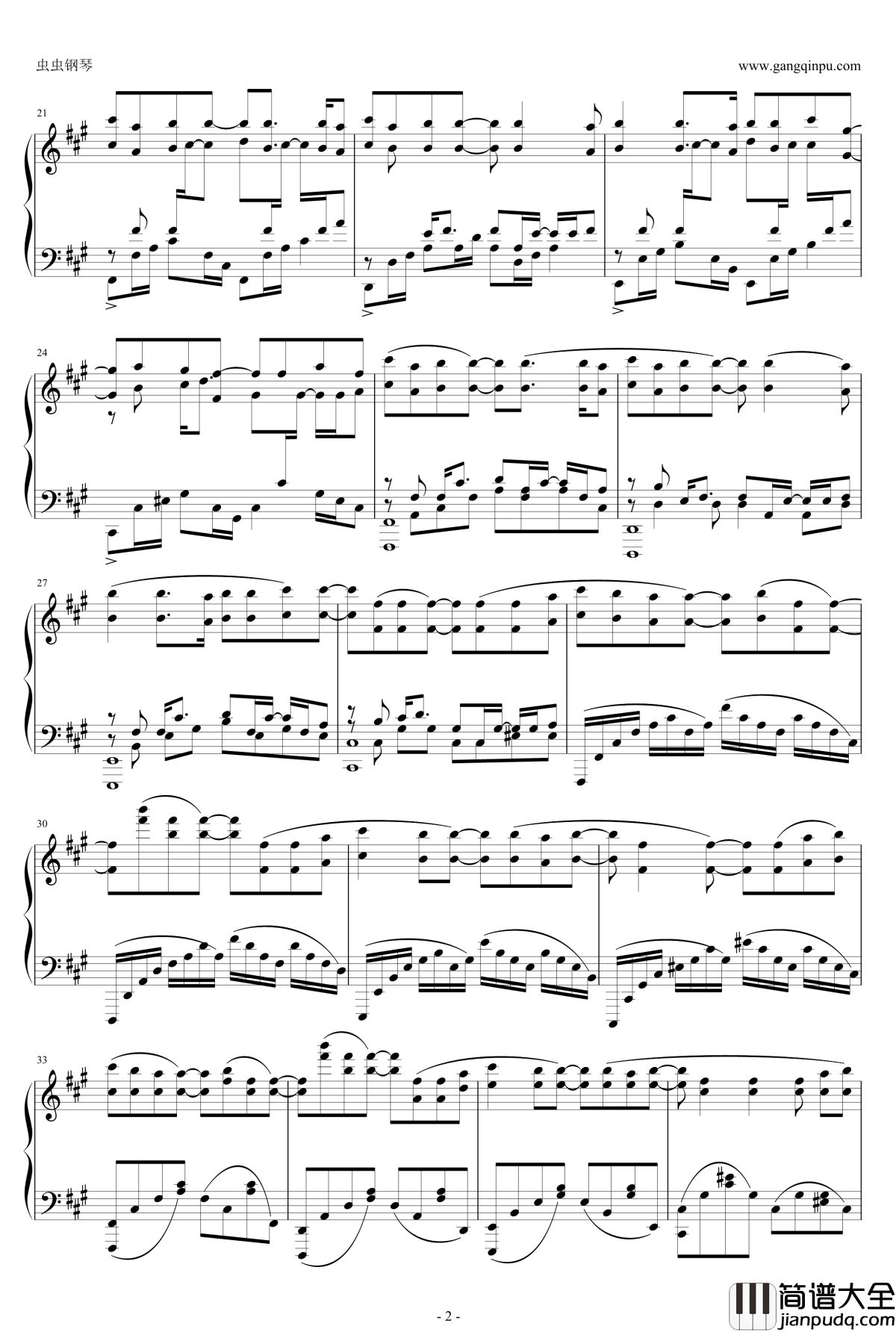 Re：CREATORSOP1钢琴谱_GravityWall_TV_Size_泽野弘之