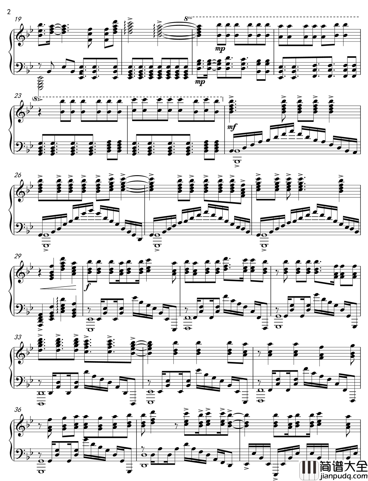 The_Asterisk_War钢琴谱_学战都市第二季