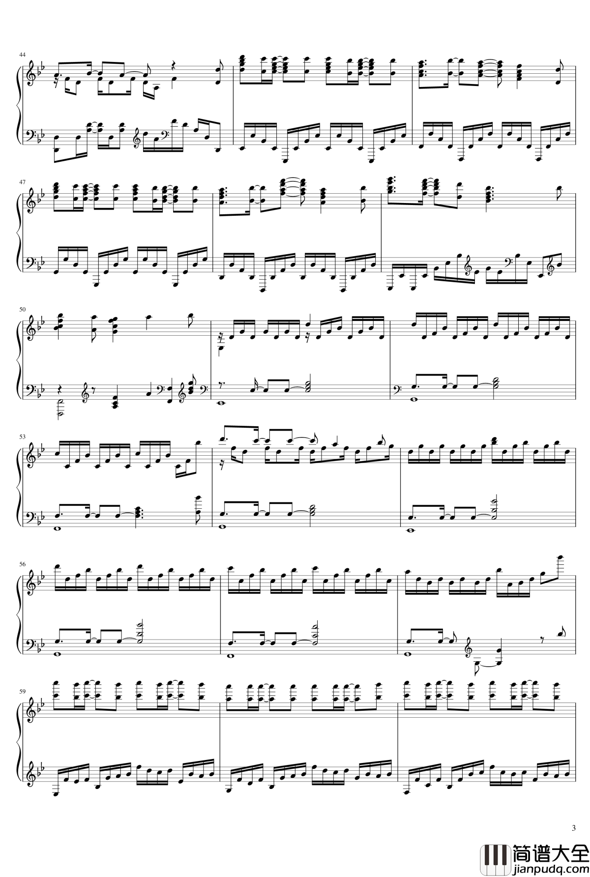 Unravel钢琴谱_东京喰种