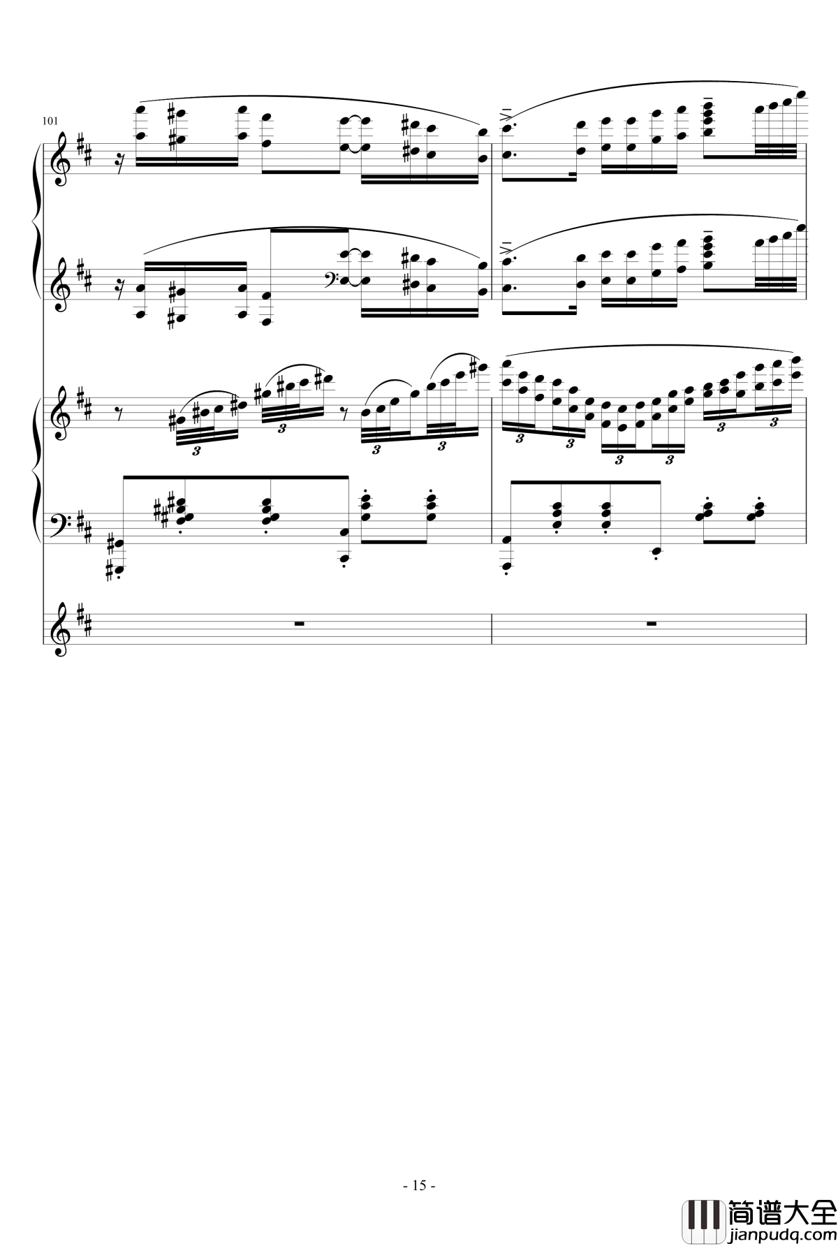 小温狂想曲2.19钢琴谱_大海圆舞曲_一个球