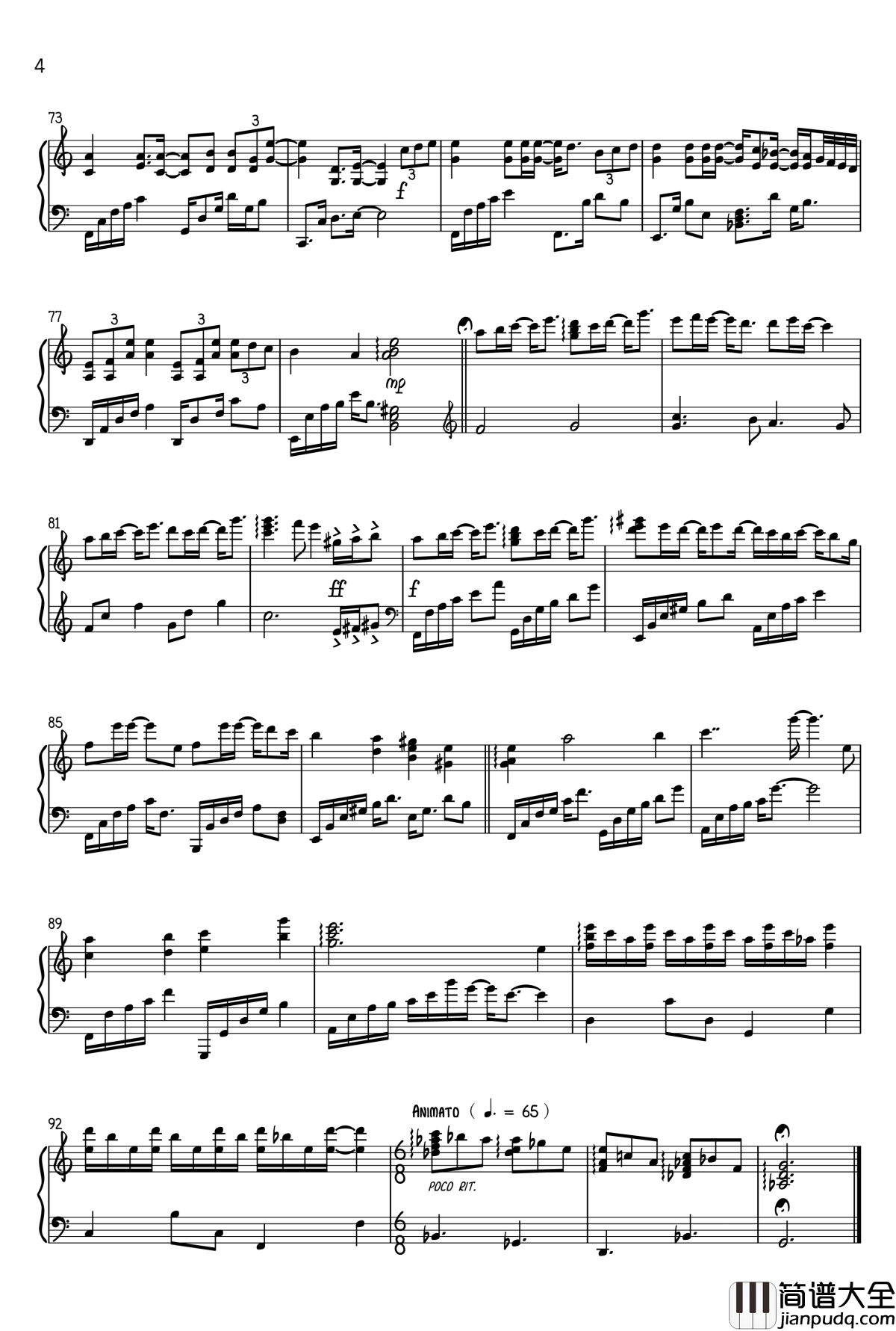 泪的声音钢琴谱_V.K克