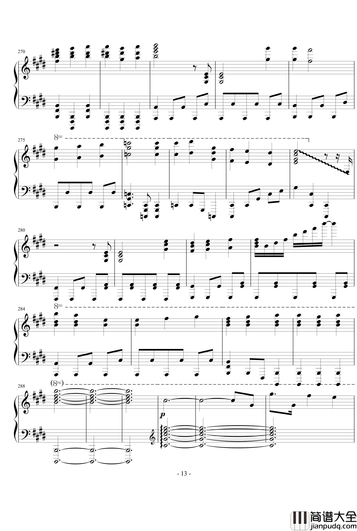 Jeanne钢琴谱_触手猴