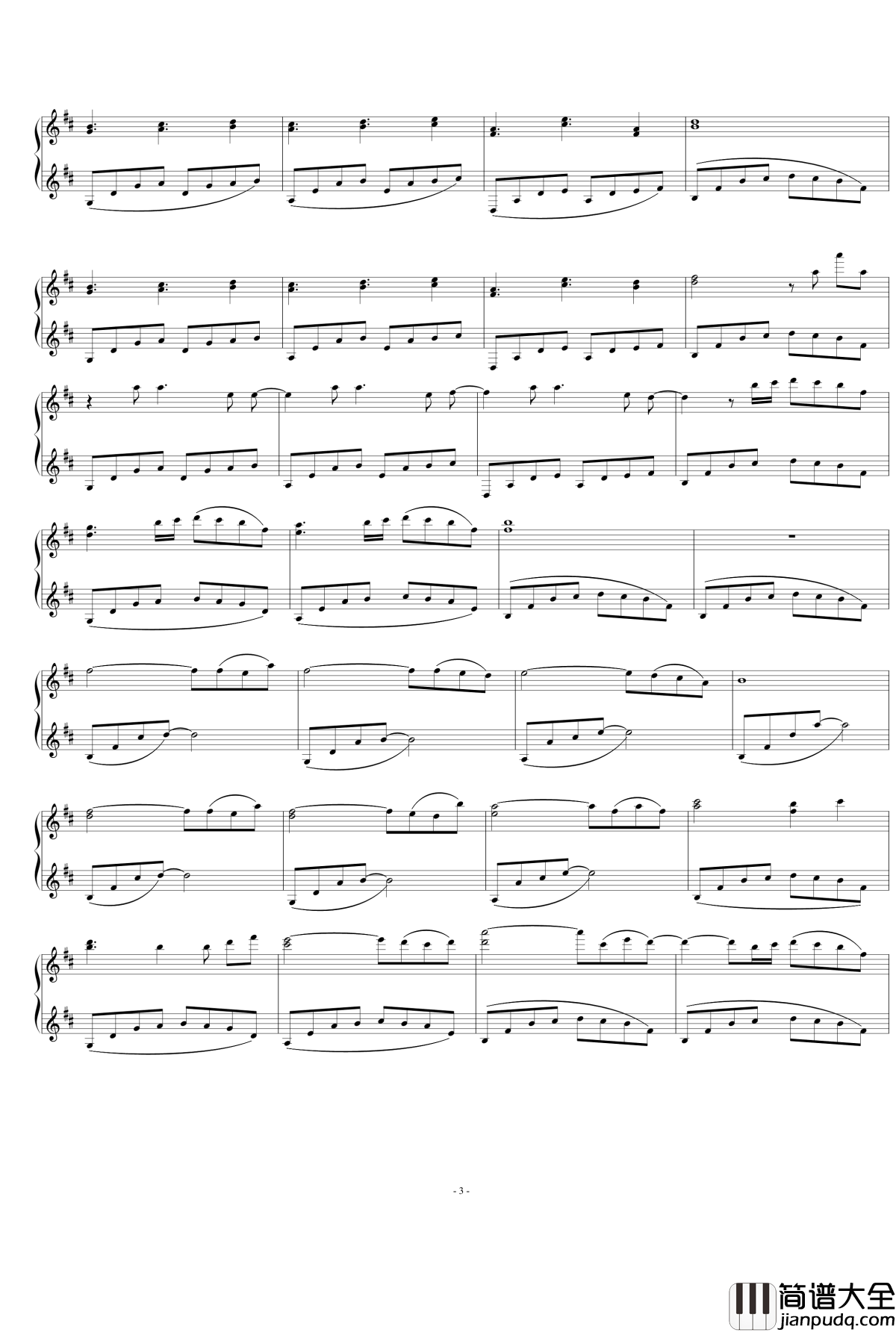 龙舞钢琴谱_薇雨陌兰__piano.ver