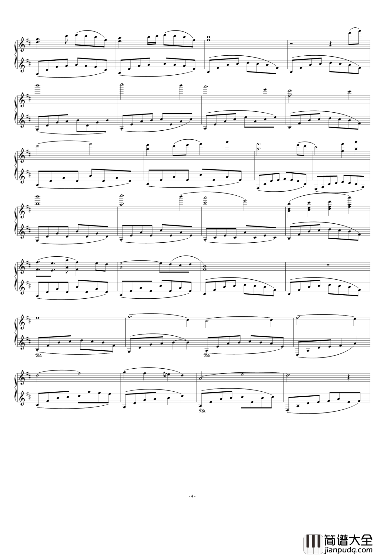 龙舞钢琴谱_薇雨陌兰__piano.ver