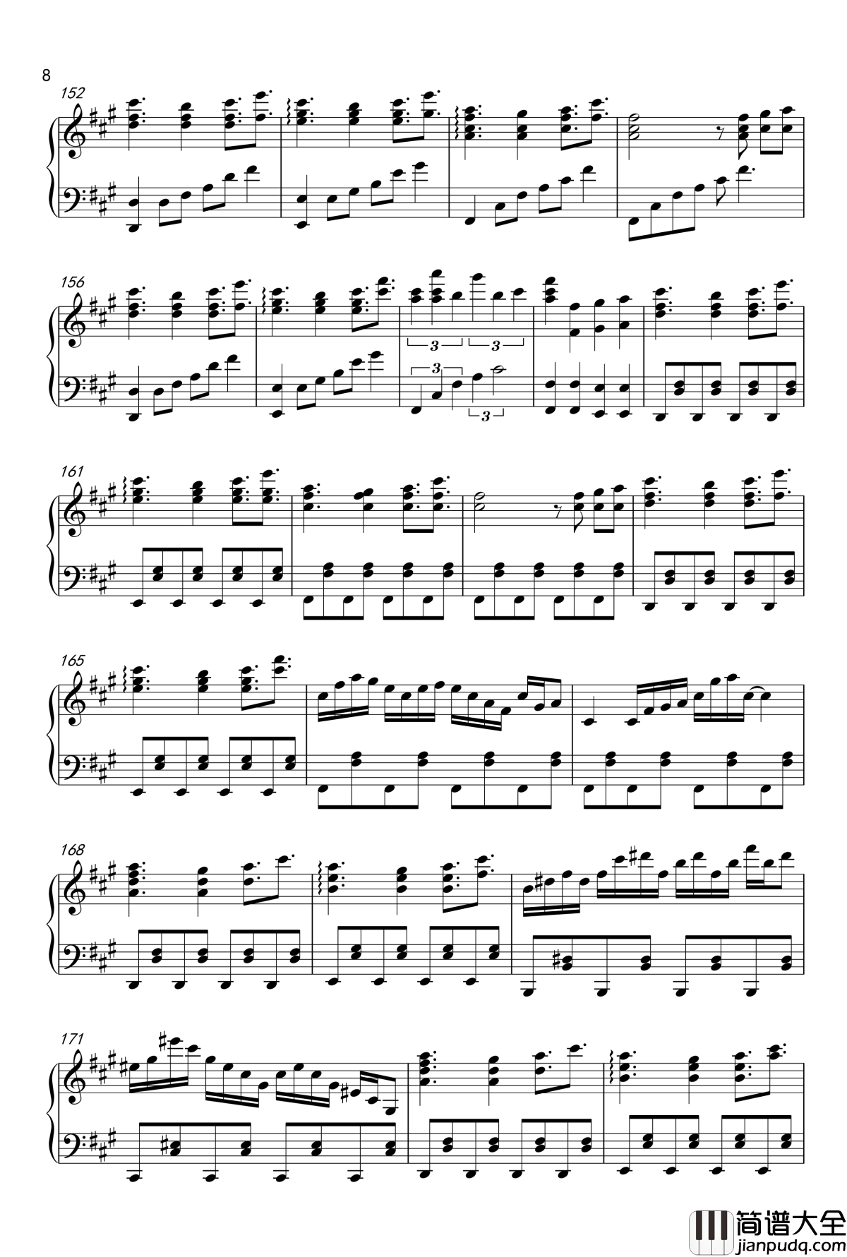 風神少女钢琴谱_long_ver._东方project_东方_触手猴