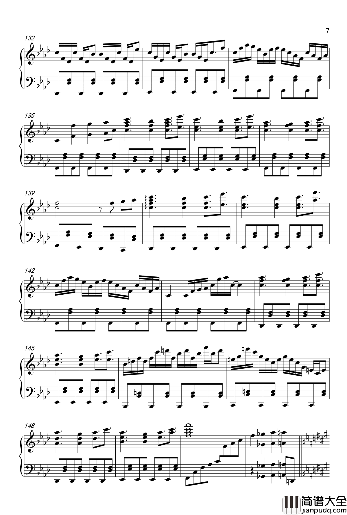 風神少女钢琴谱_long_ver._东方project_东方_触手猴