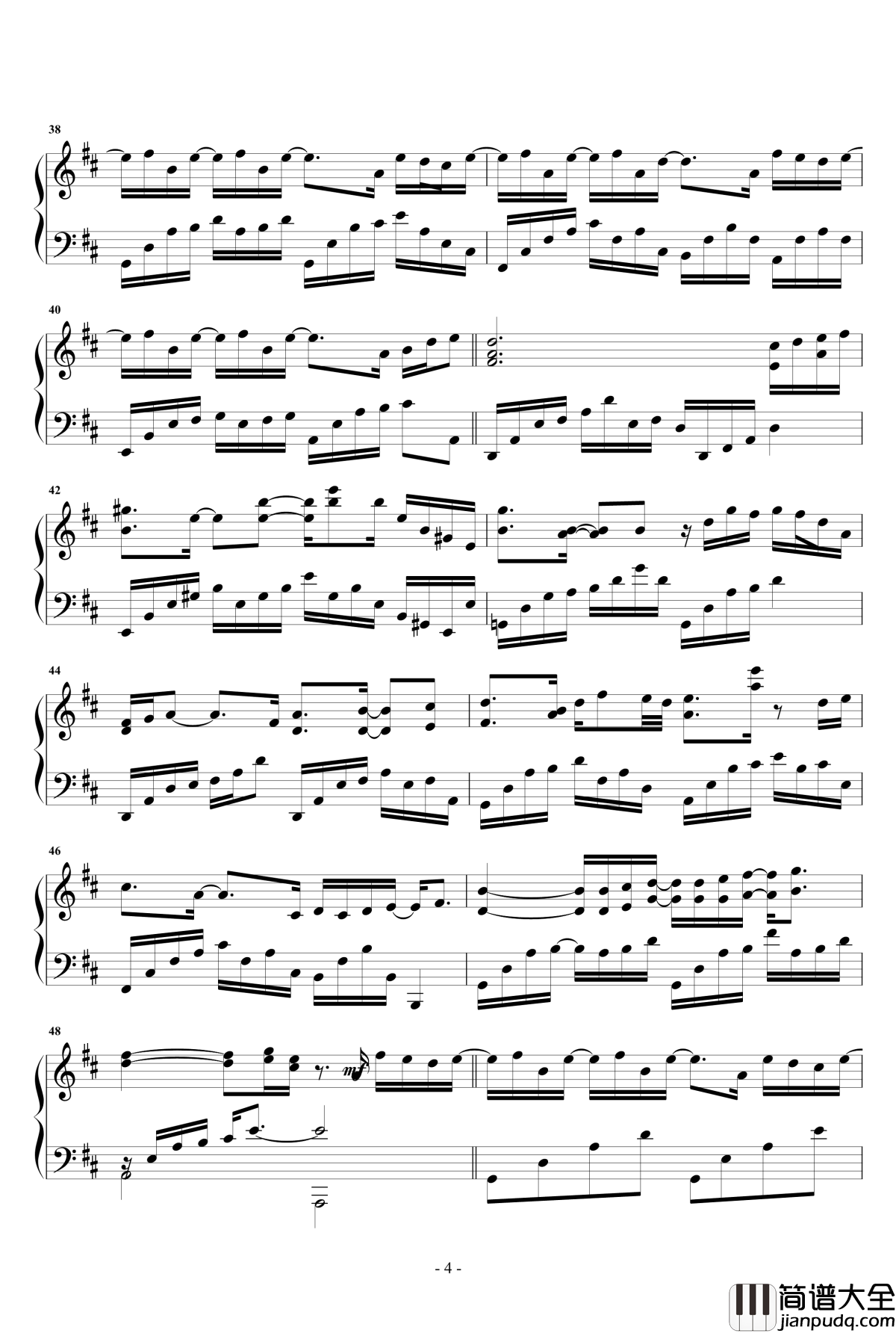 我想念钢琴谱_夏至未至插曲_金志文