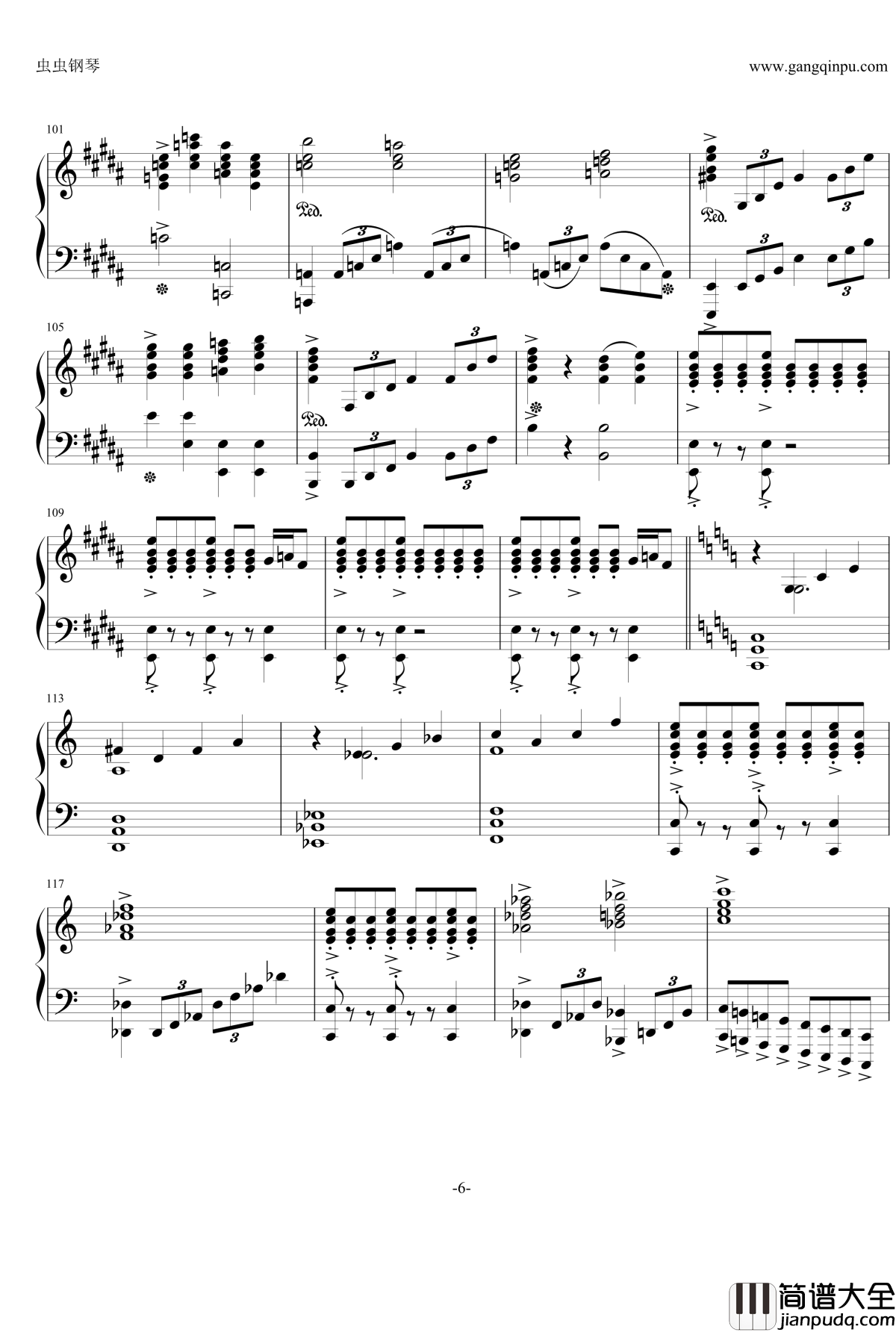 メインテーマ钢琴谱_碧蓝幻想__主题音乐_グランブルーファンタジ