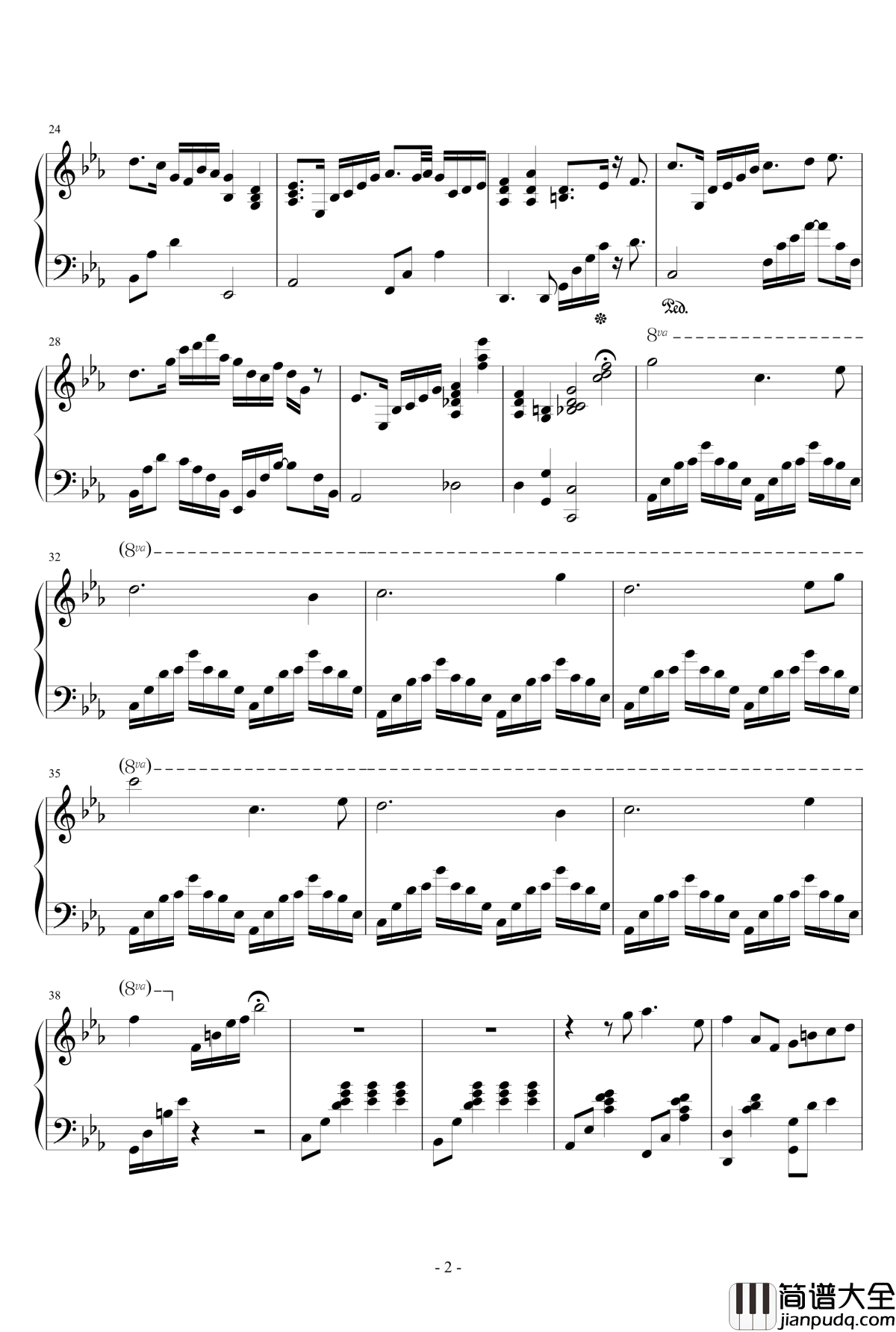 梦钢琴谱郭易_男版