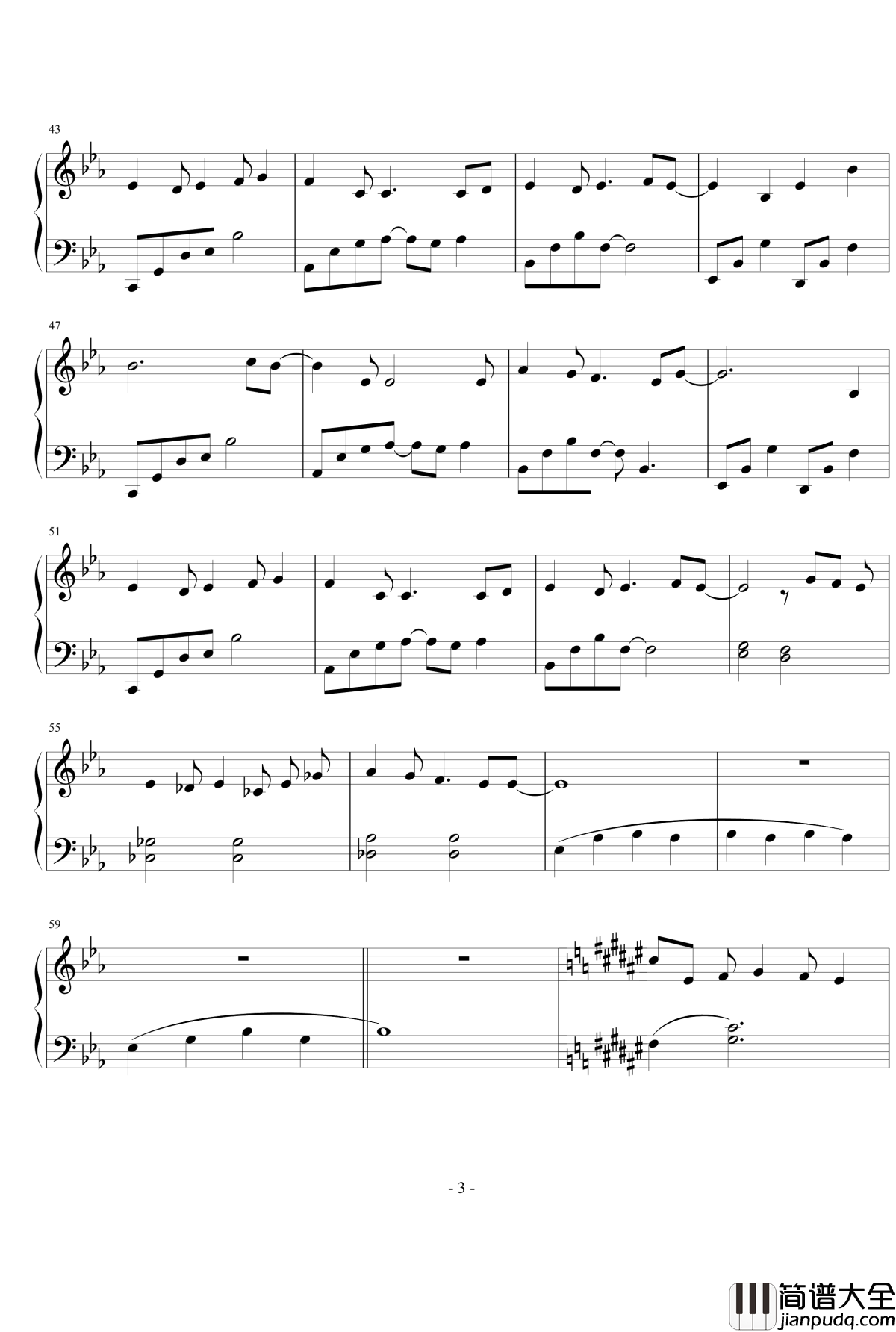 星屑钢琴谱_Key_Sounds_Label