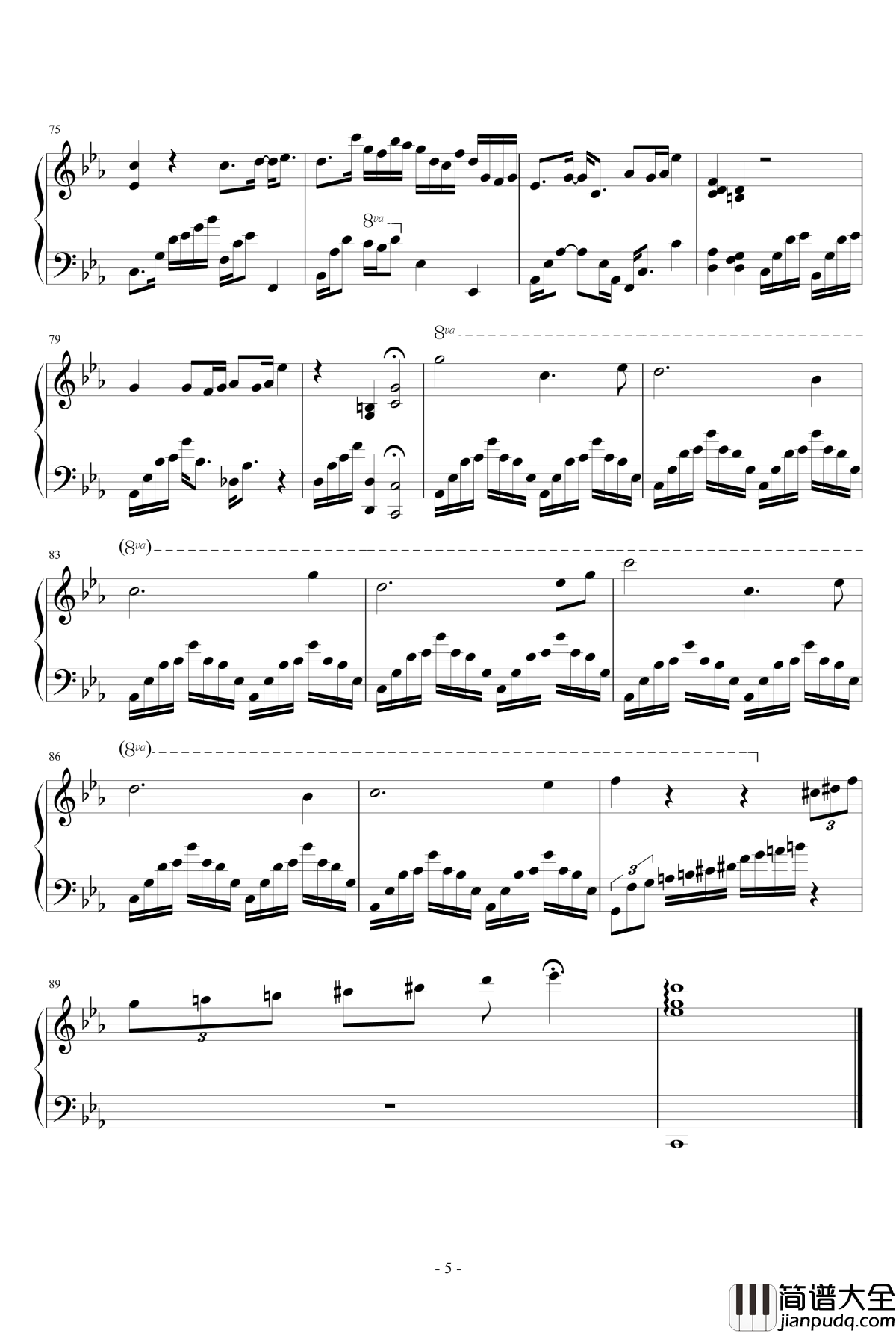 梦钢琴谱郭易_男版