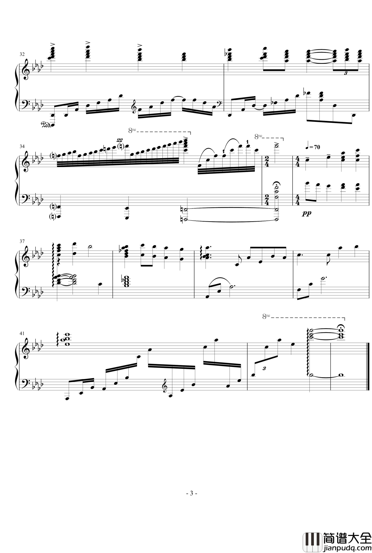 Reflection钢琴谱_Disney