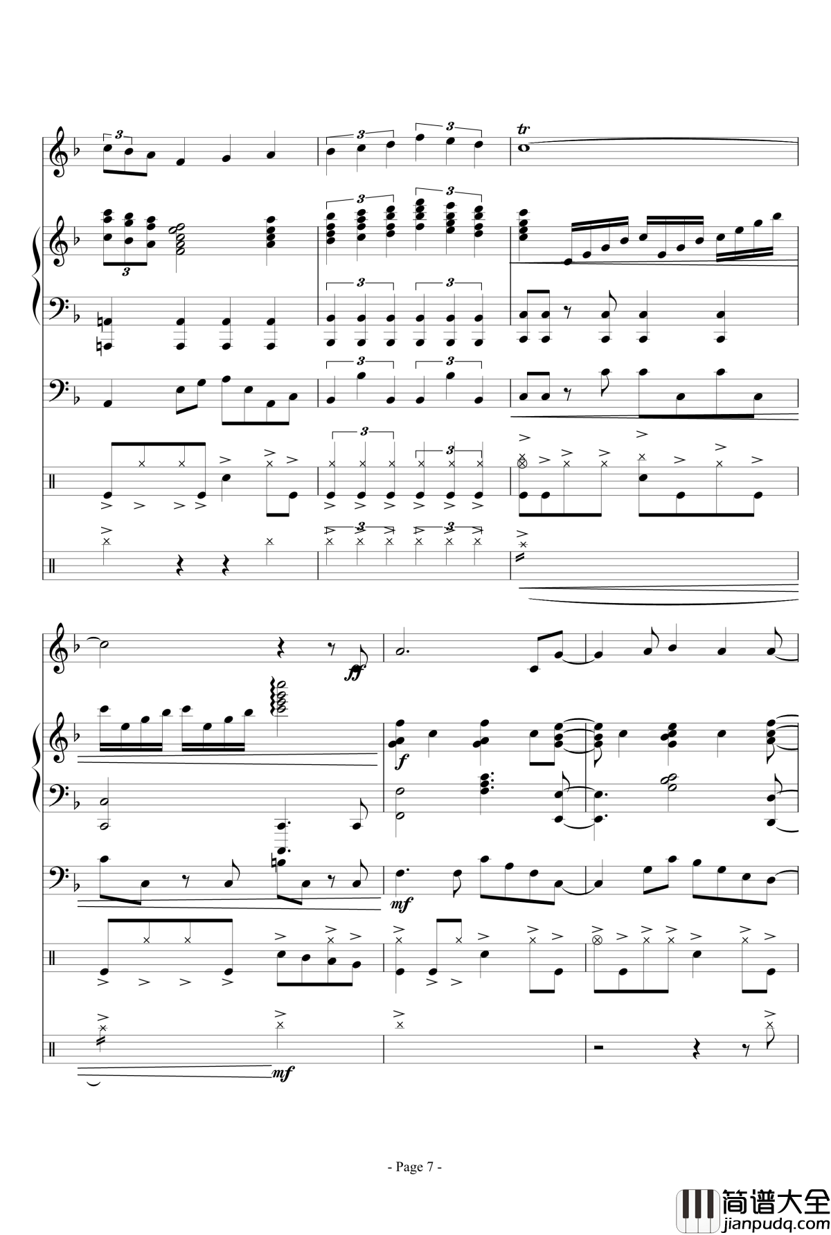 心の彼岸钢琴谱_lujianxiang555