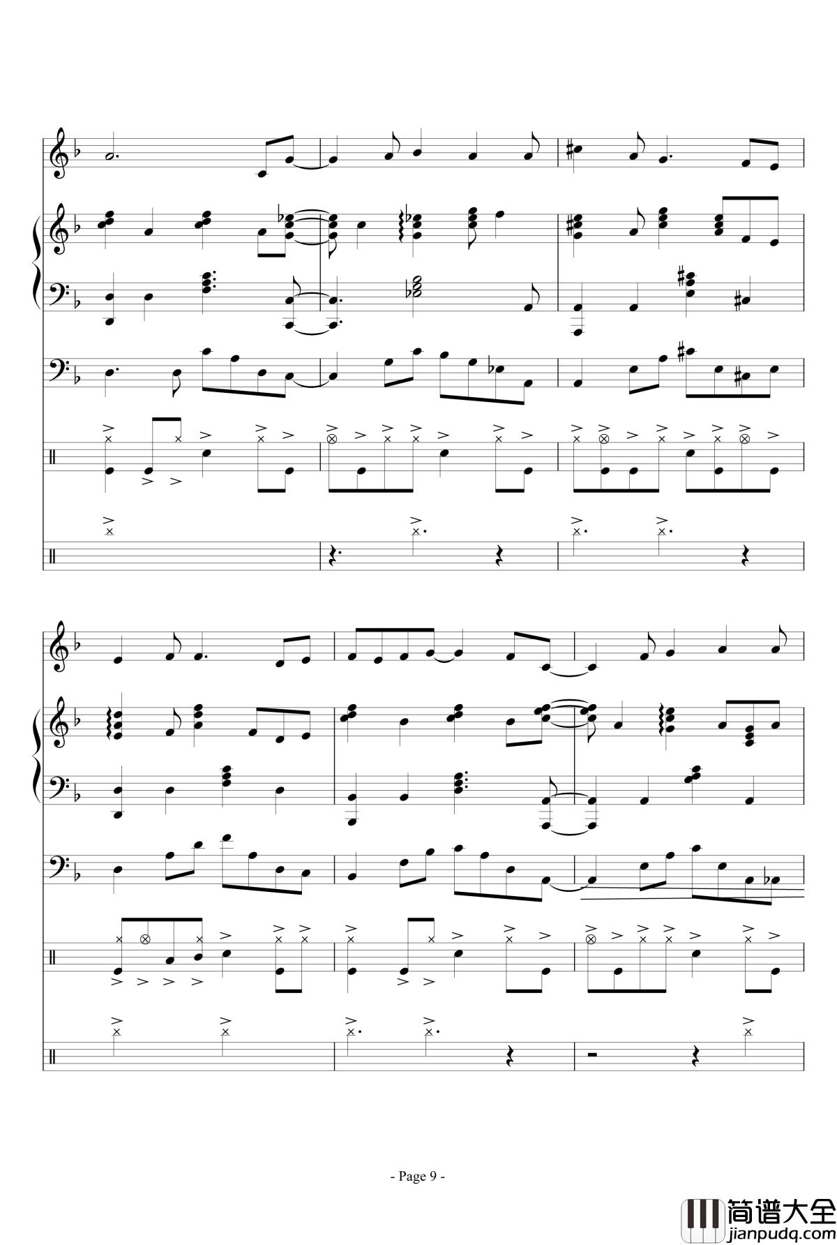 心の彼岸钢琴谱_lujianxiang555