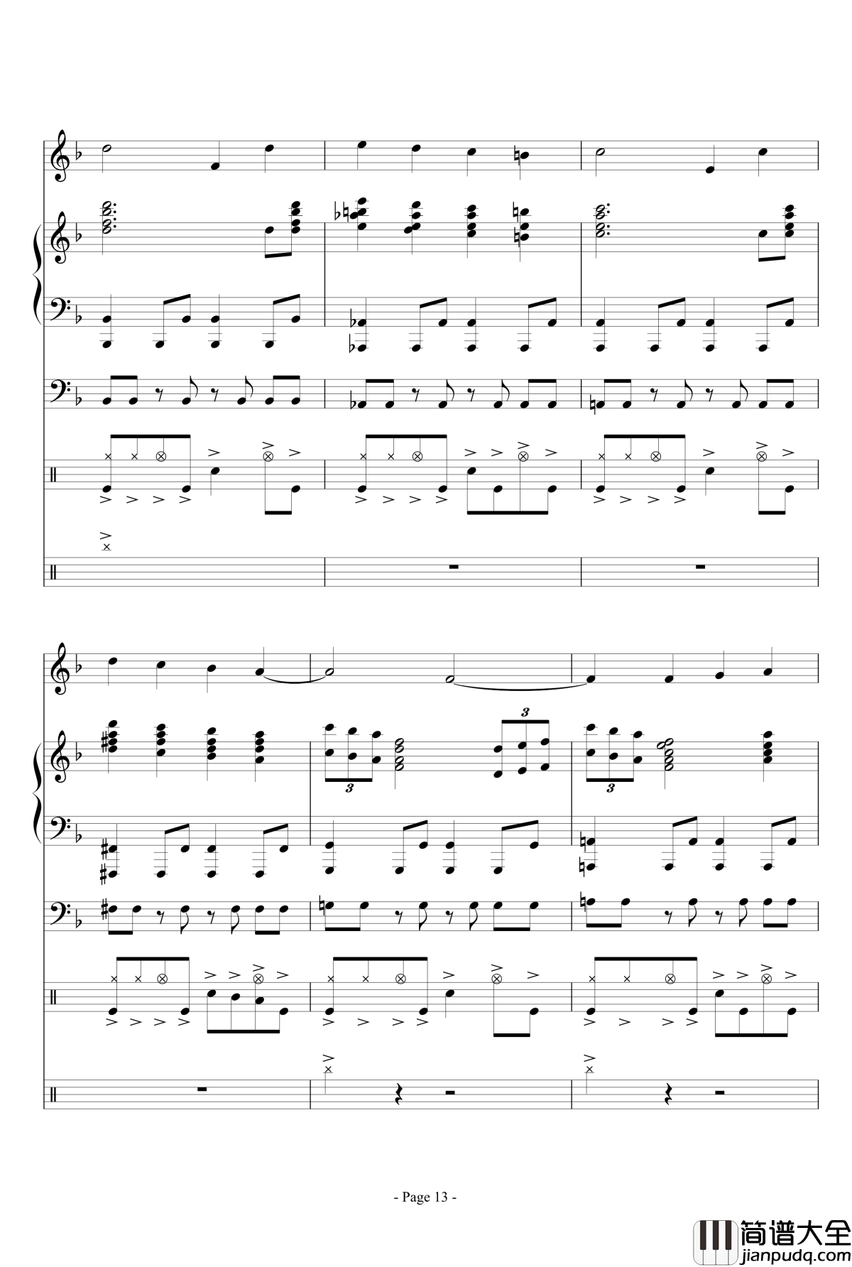 心の彼岸钢琴谱_lujianxiang555