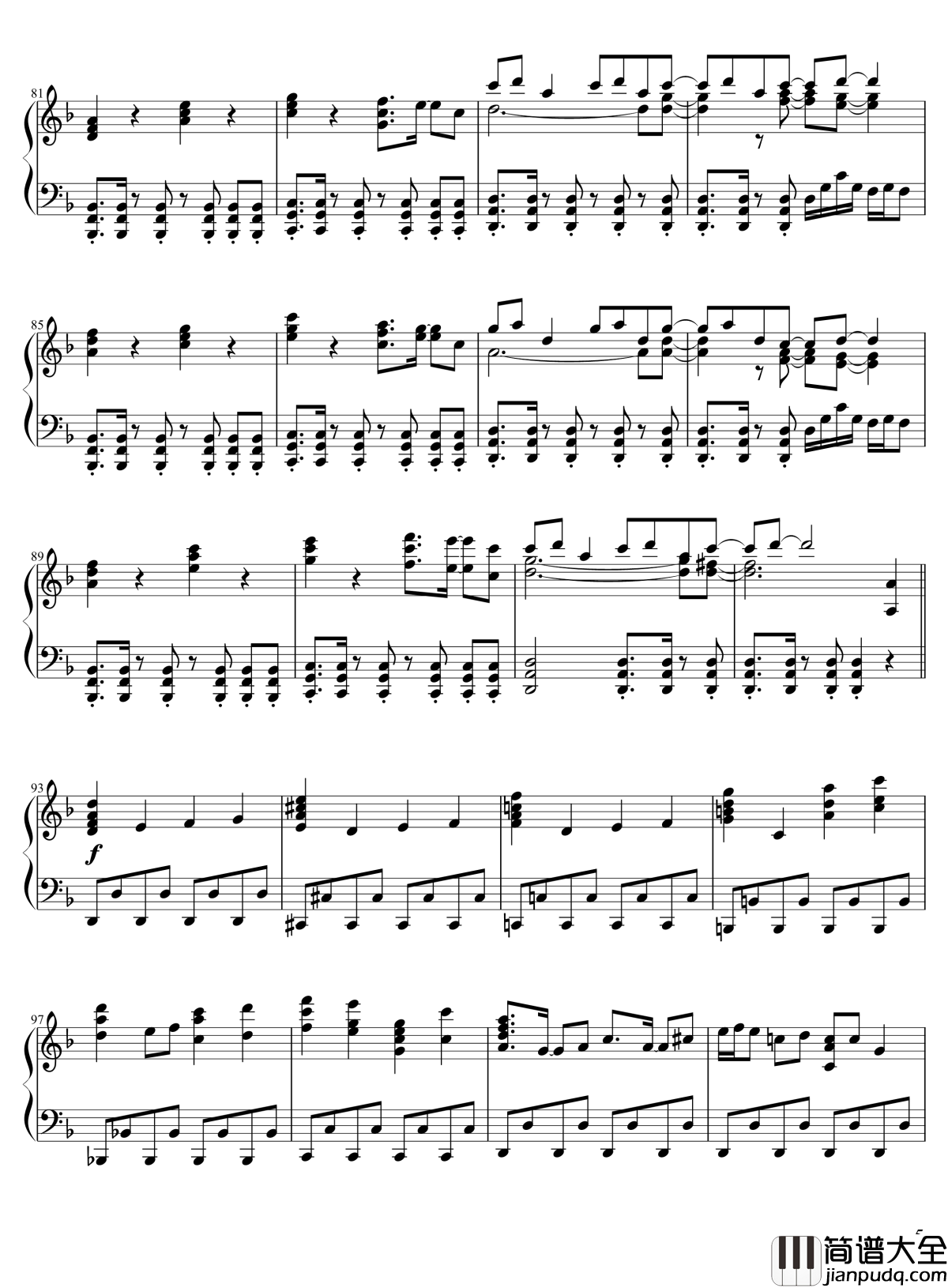 13_ピュアヒューリーズ钢琴谱__心の在処_zun