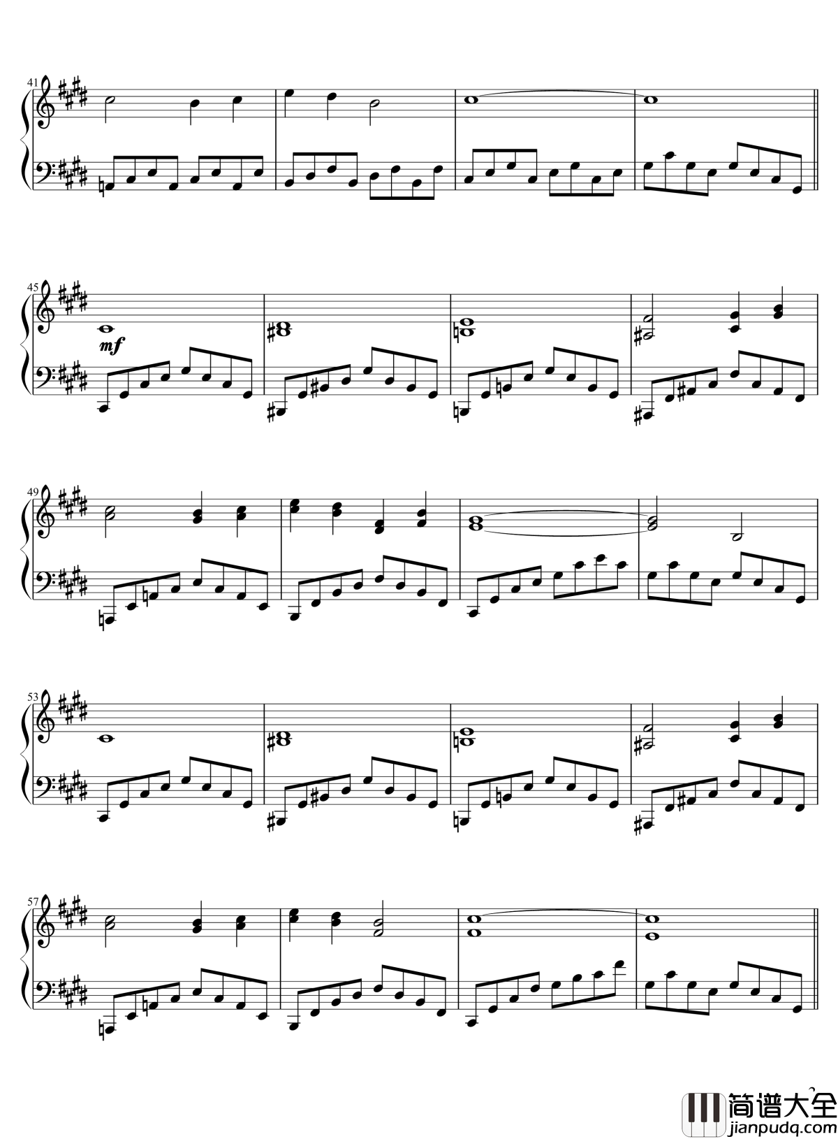 13_ピュアヒューリーズ钢琴谱__心の在処_zun