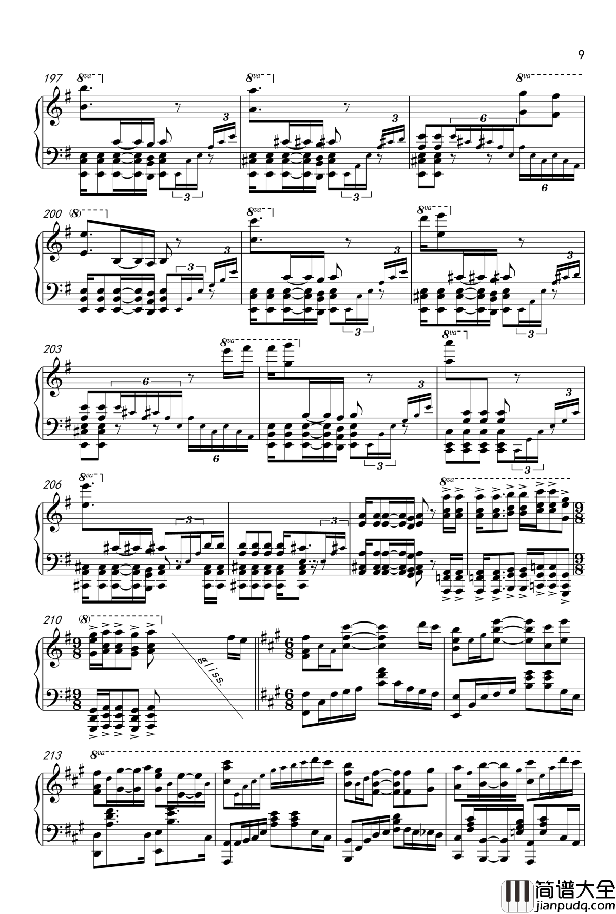 王者荣耀曲集钢琴谱_王者荣耀